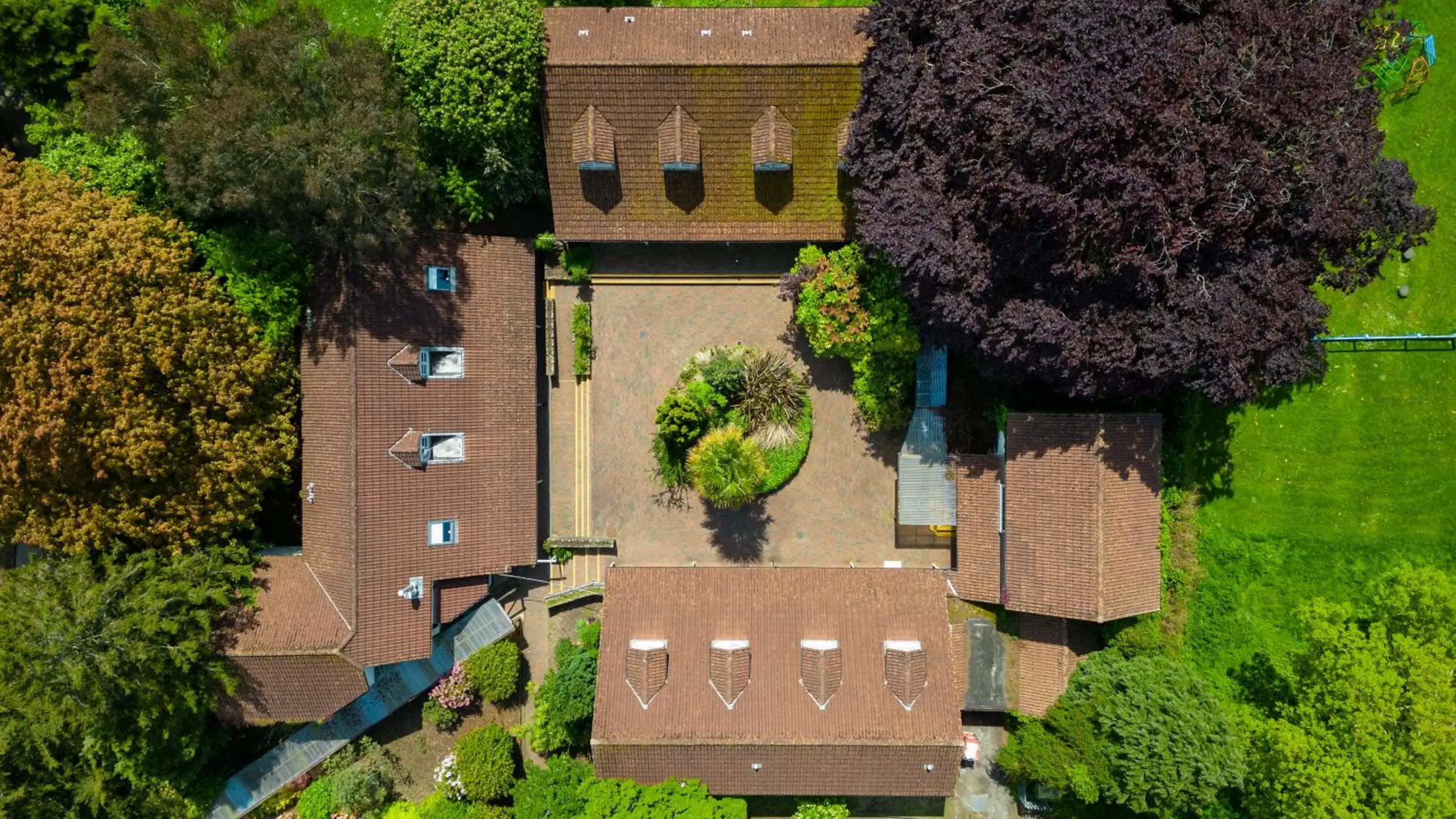 View (from property/room), Bird's-eye View in Cedars Inn by Greene King Inns