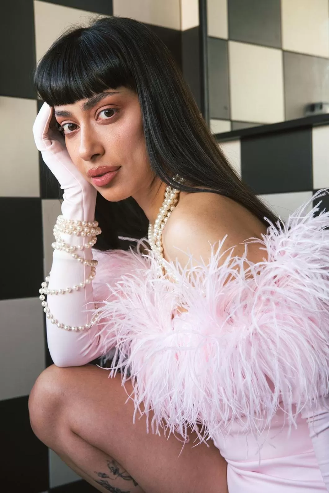 Bathroom in Dave Downtown, a member of Brown Hotels