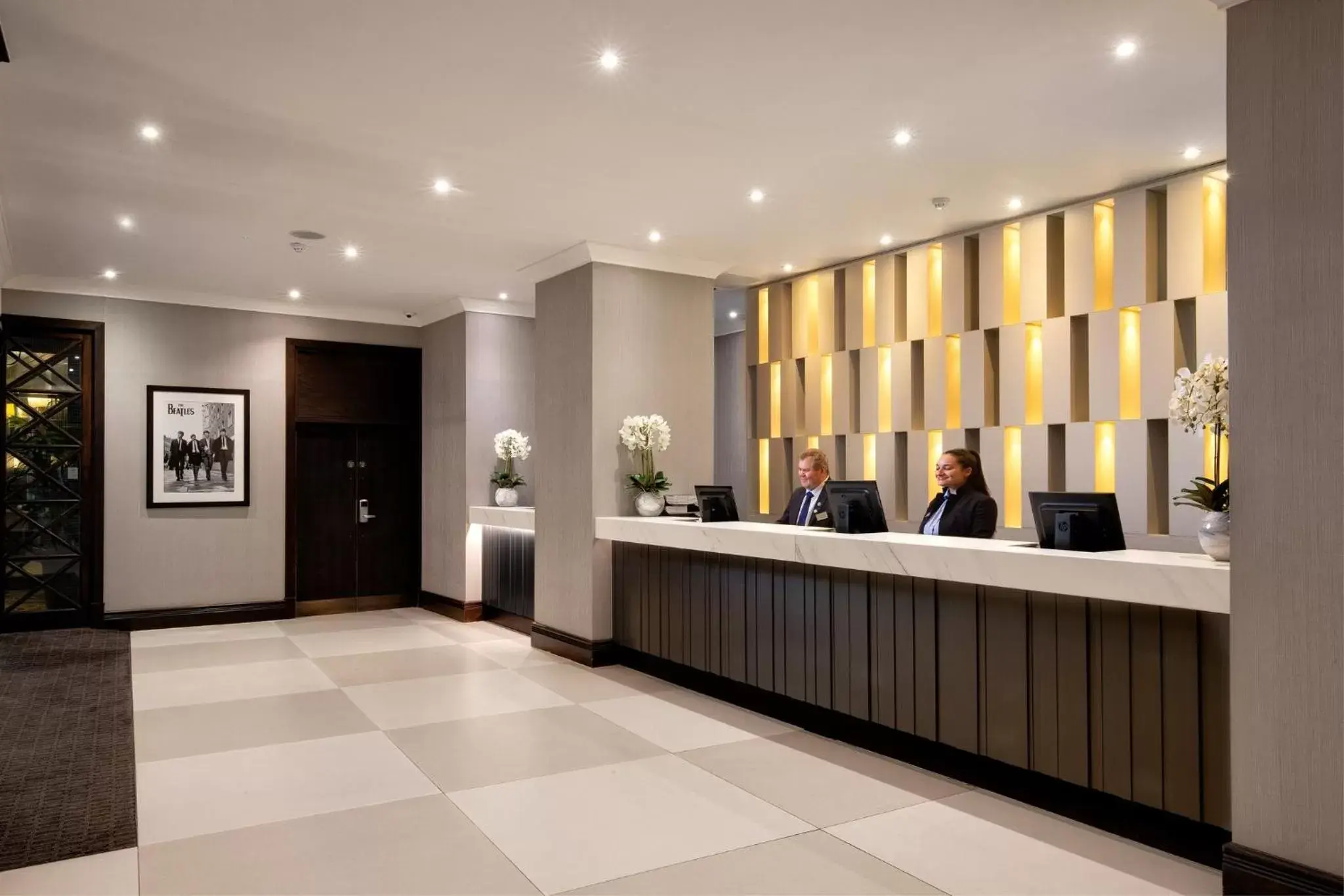 Lobby or reception in President Hotel