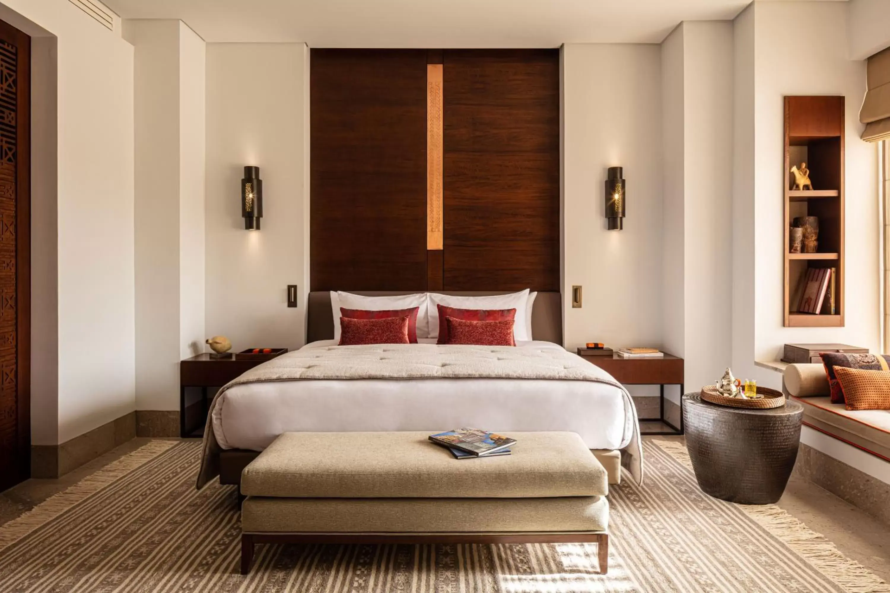 Bed in Anantara Sahara-Tozeur Resort & Villas