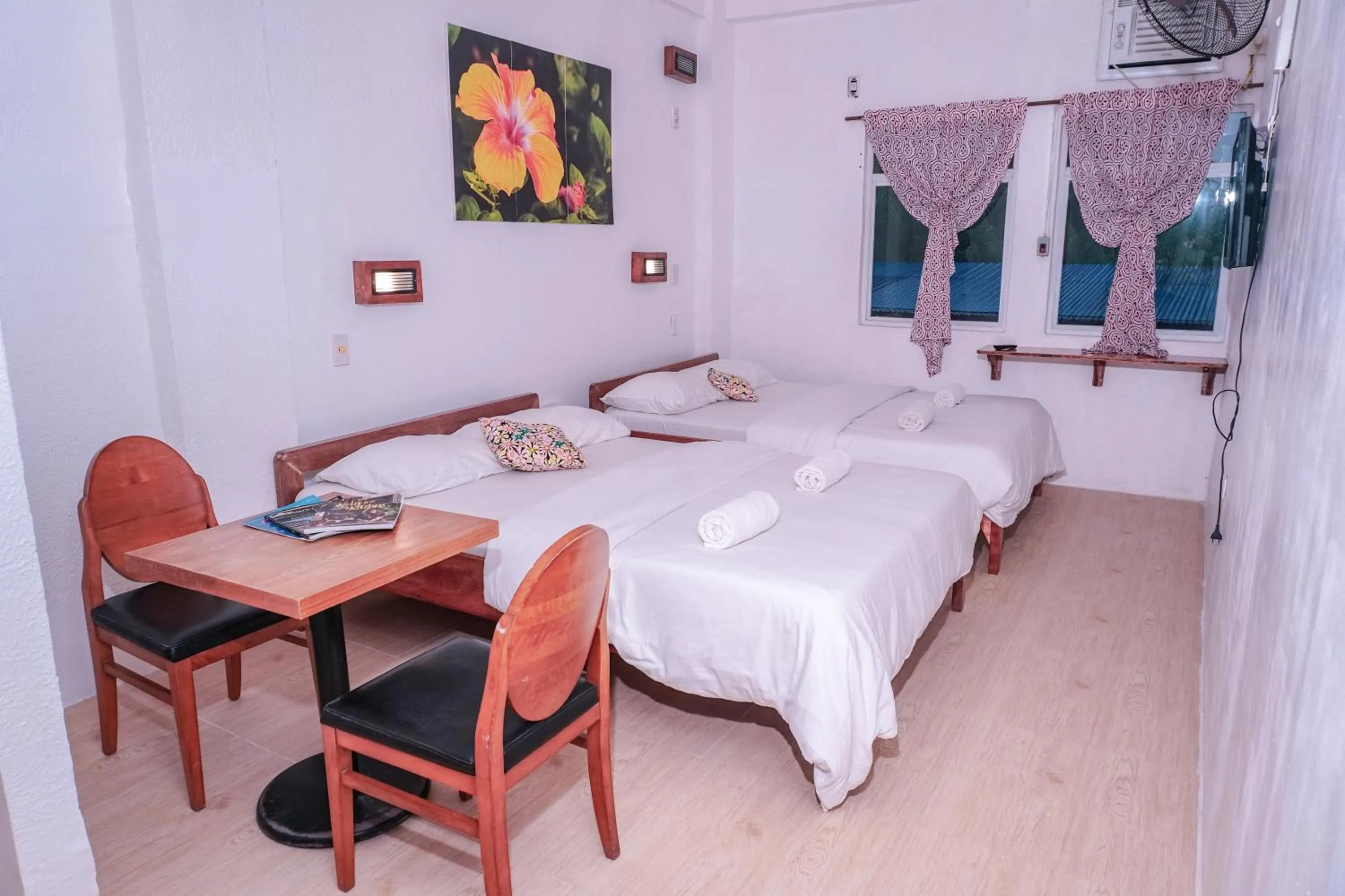 Bed in Sea Horse Guest House