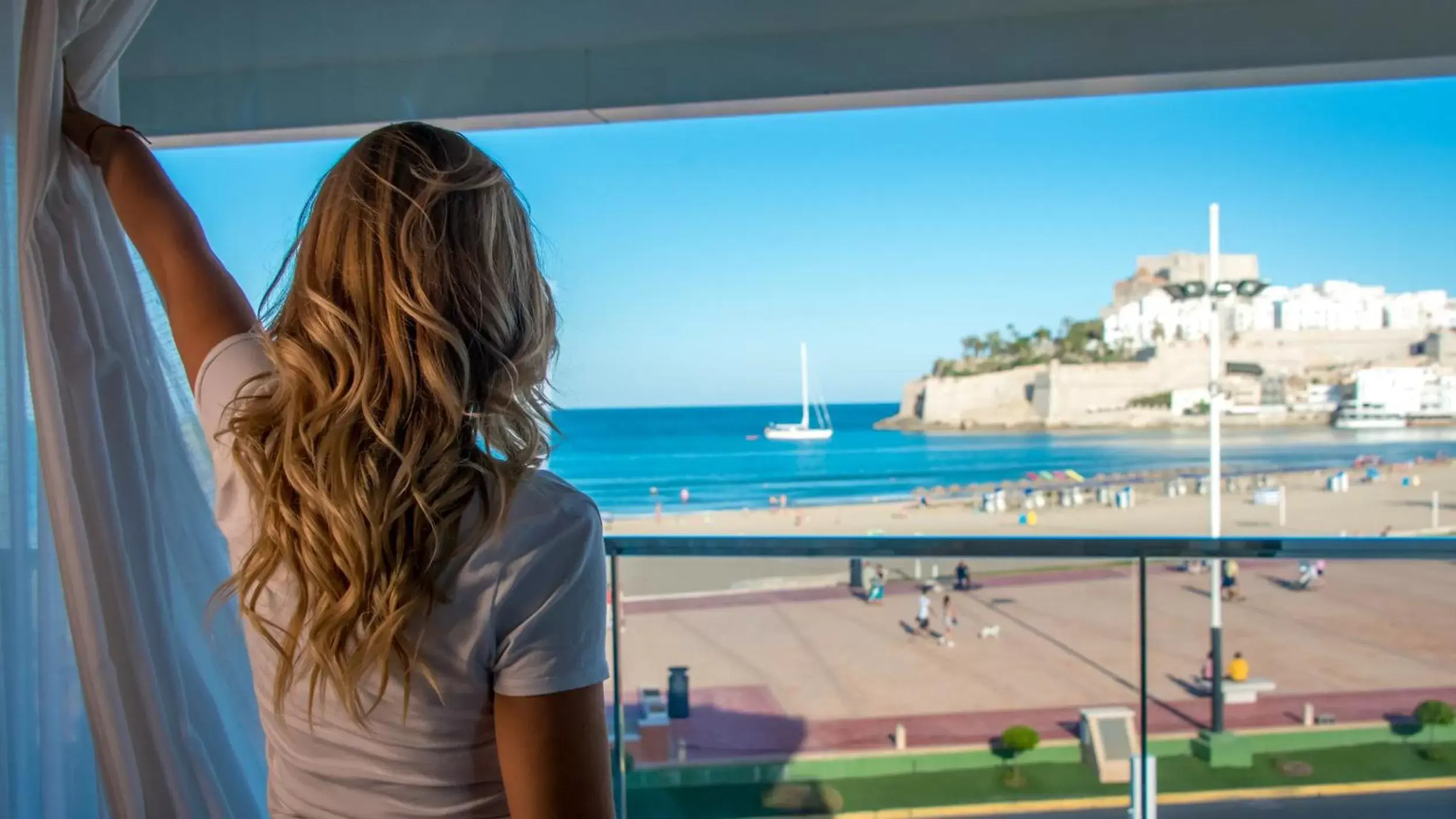 Sea view in Hotel RH Portocristo & Wellness