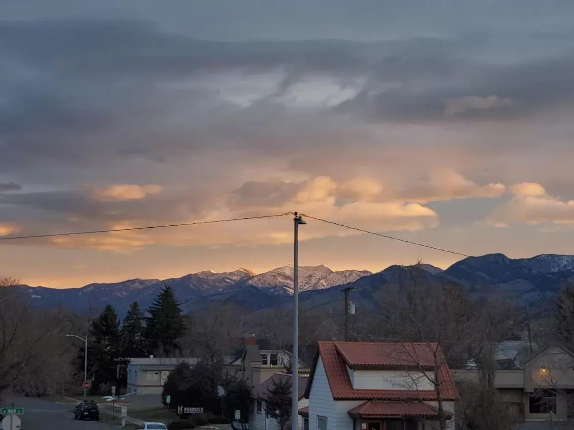 View (from property/room), Mountain View in Bozeman Lewis & Clark Motel