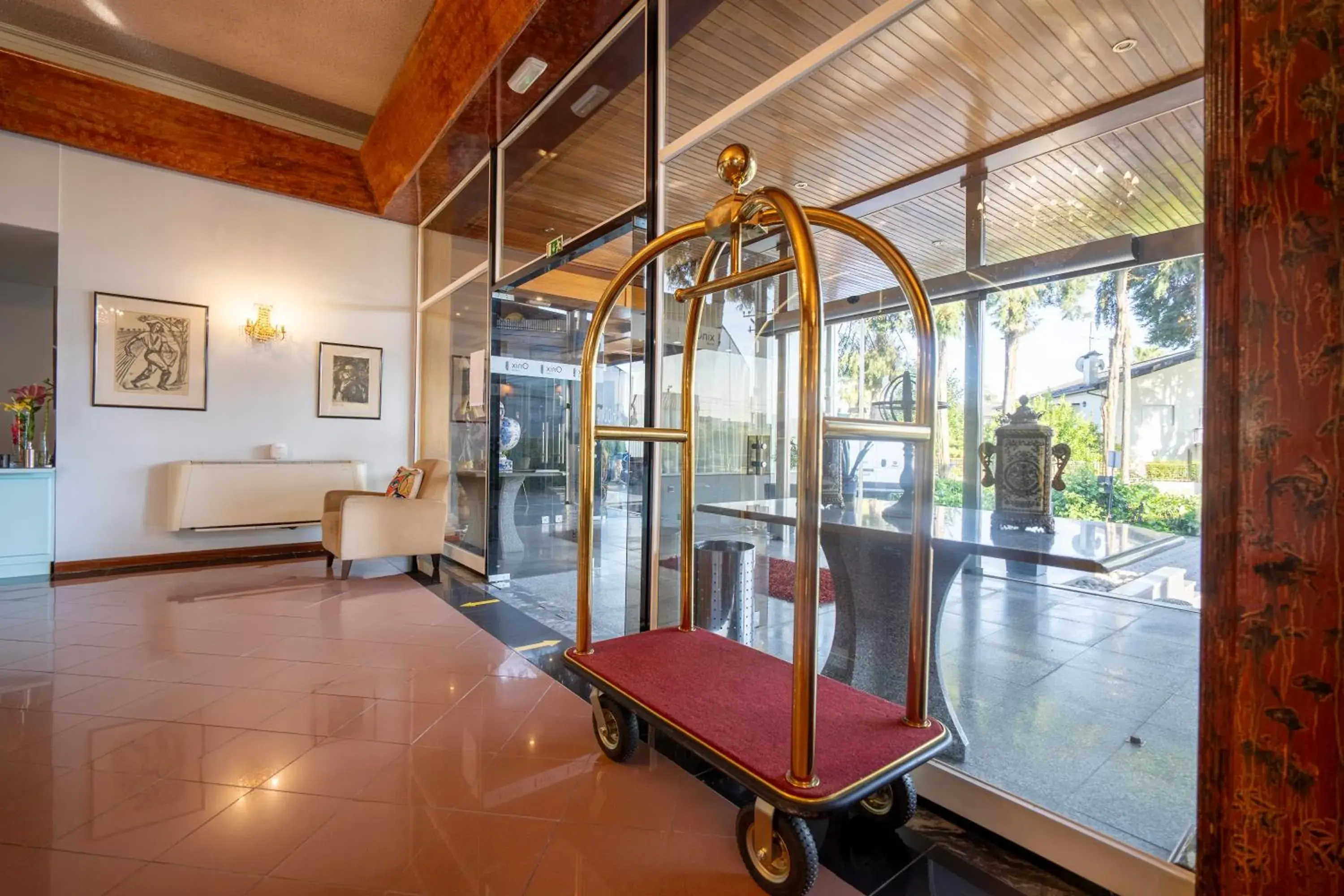 Lobby or reception, Fitness Center/Facilities in Hotel Onix