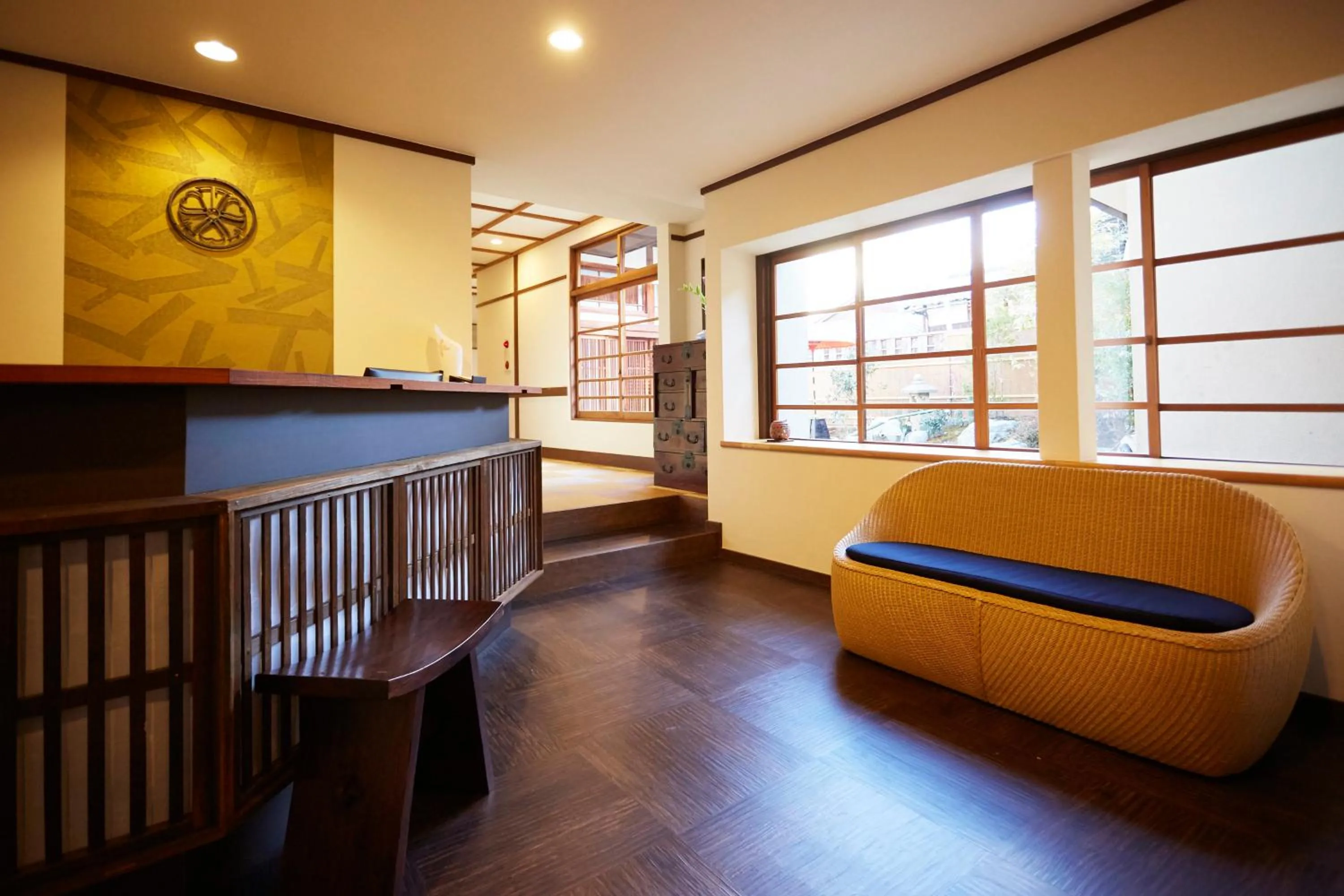 Lobby or reception, Bed in Nazuna Kyoto Nijo-jo