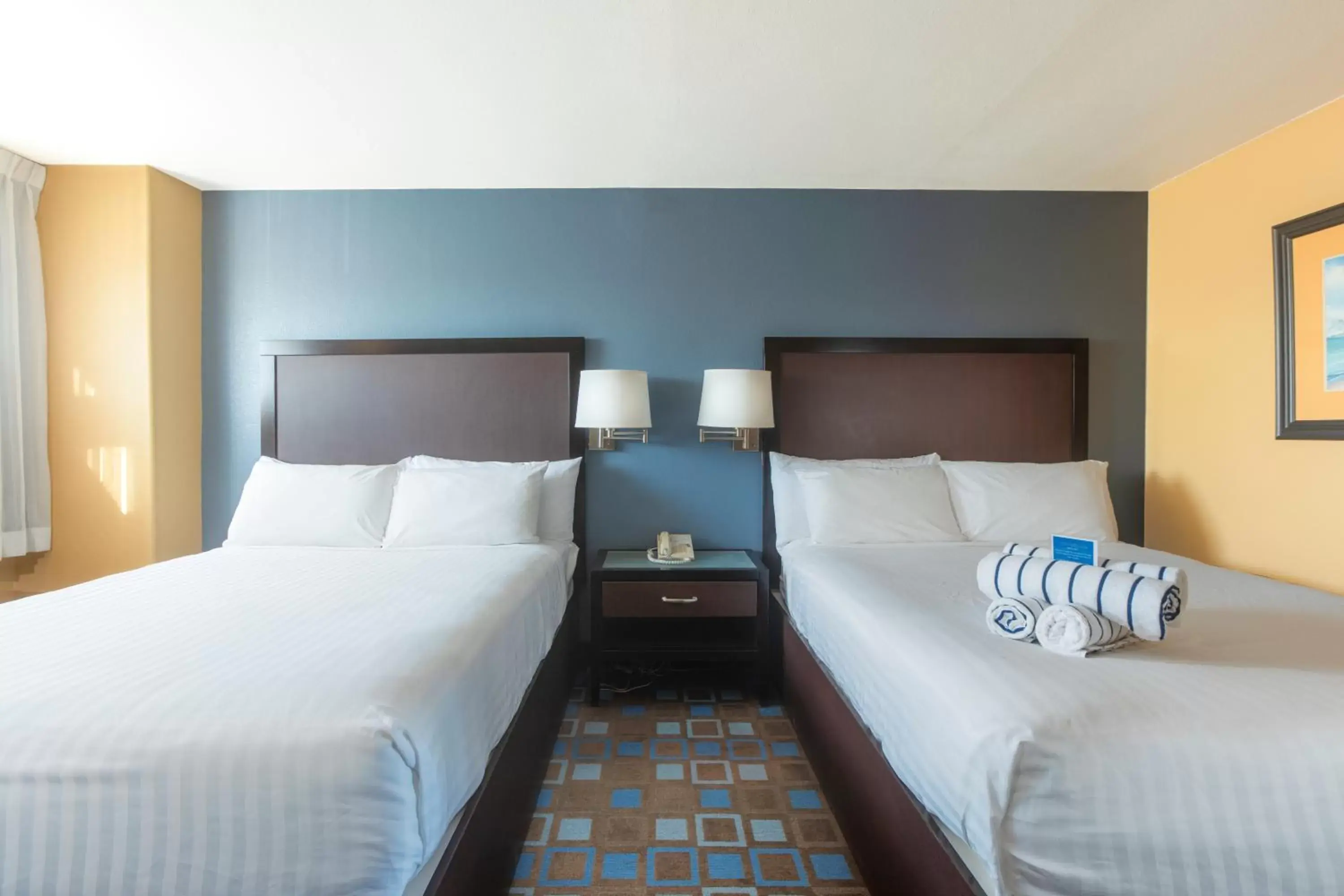 Bedroom in The Nautical Beachfront Resort