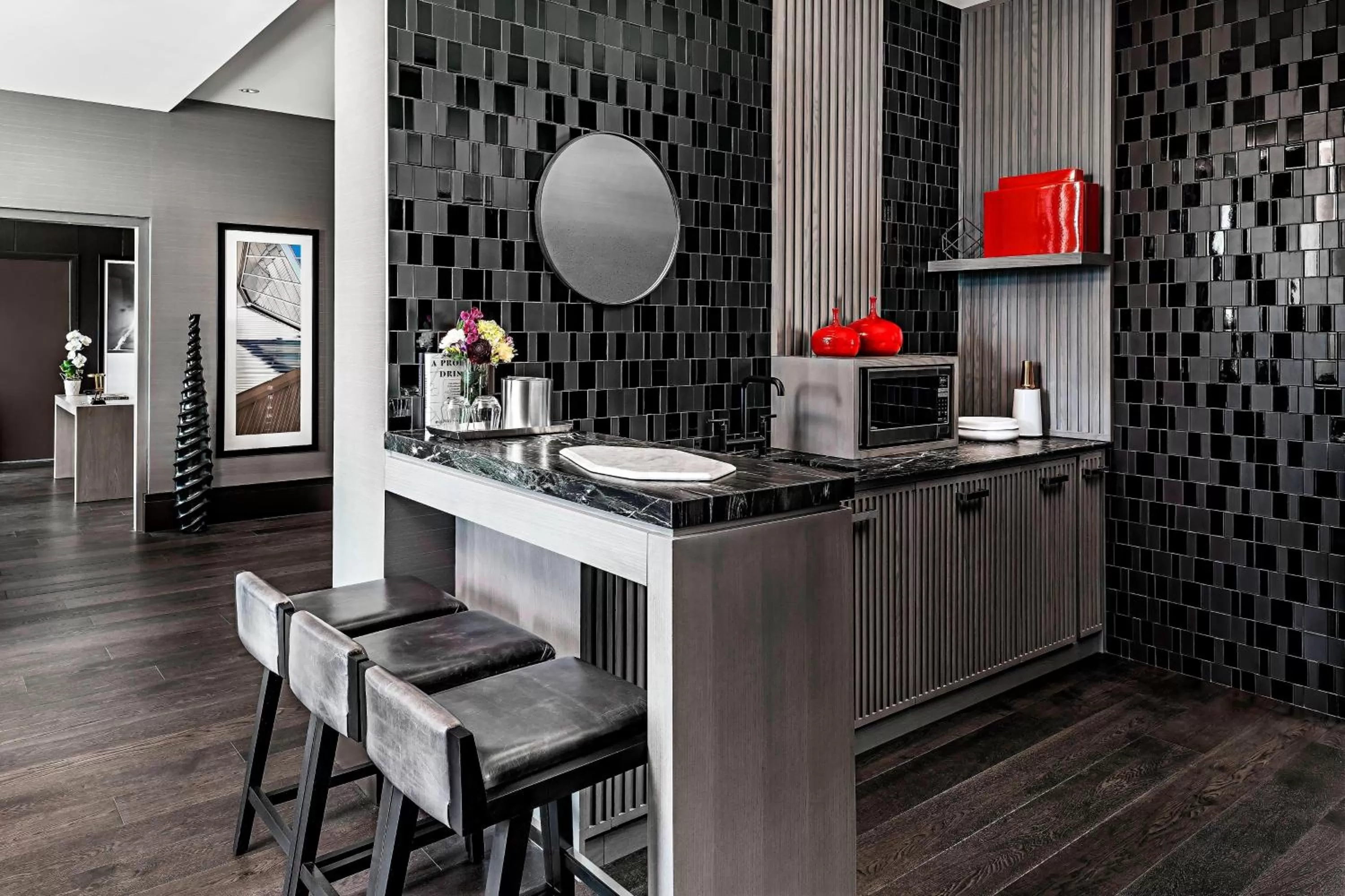 Kitchen or kitchenette in Toronto Marriott Markham