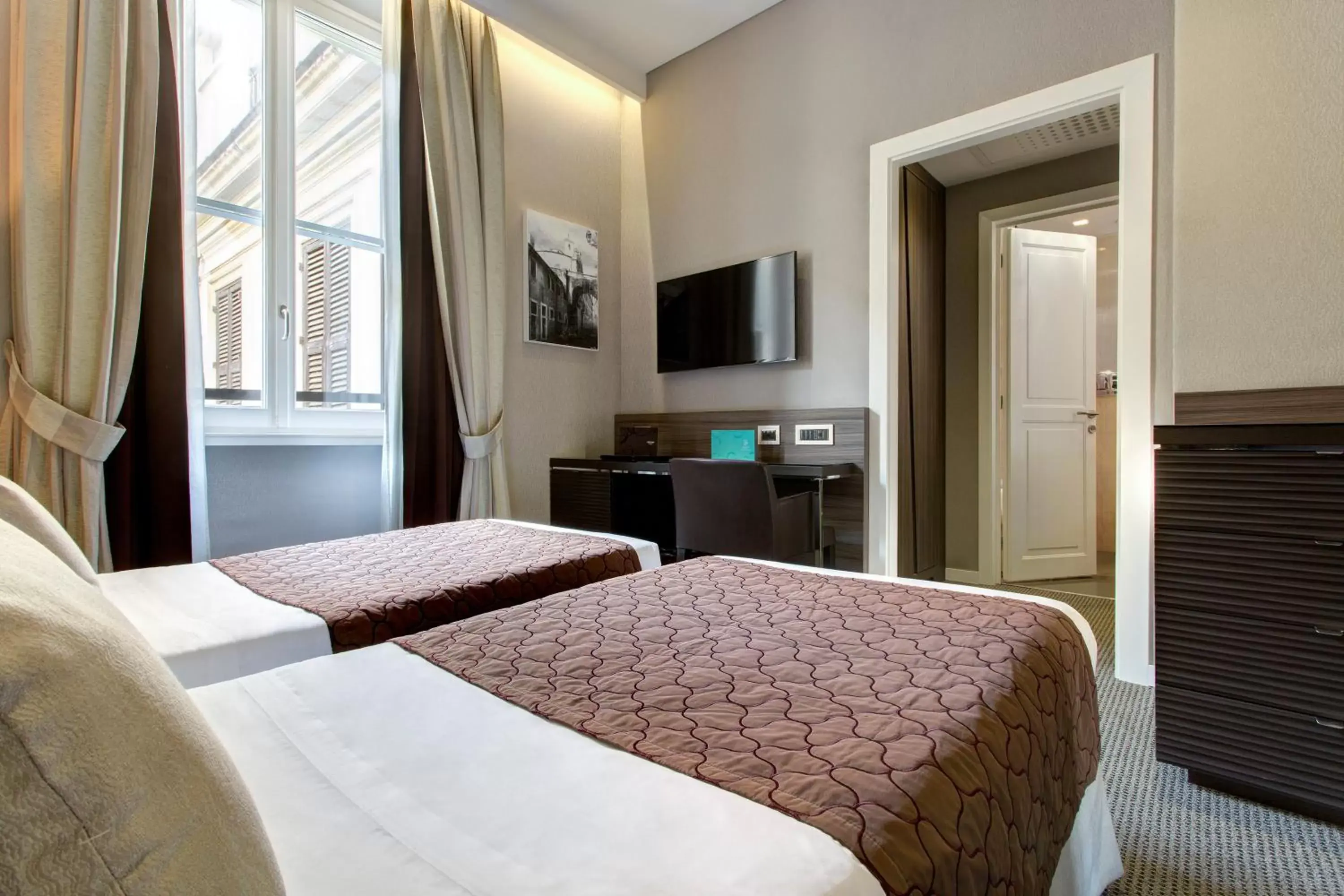 Comfort Twin Room in Hotel Artemide