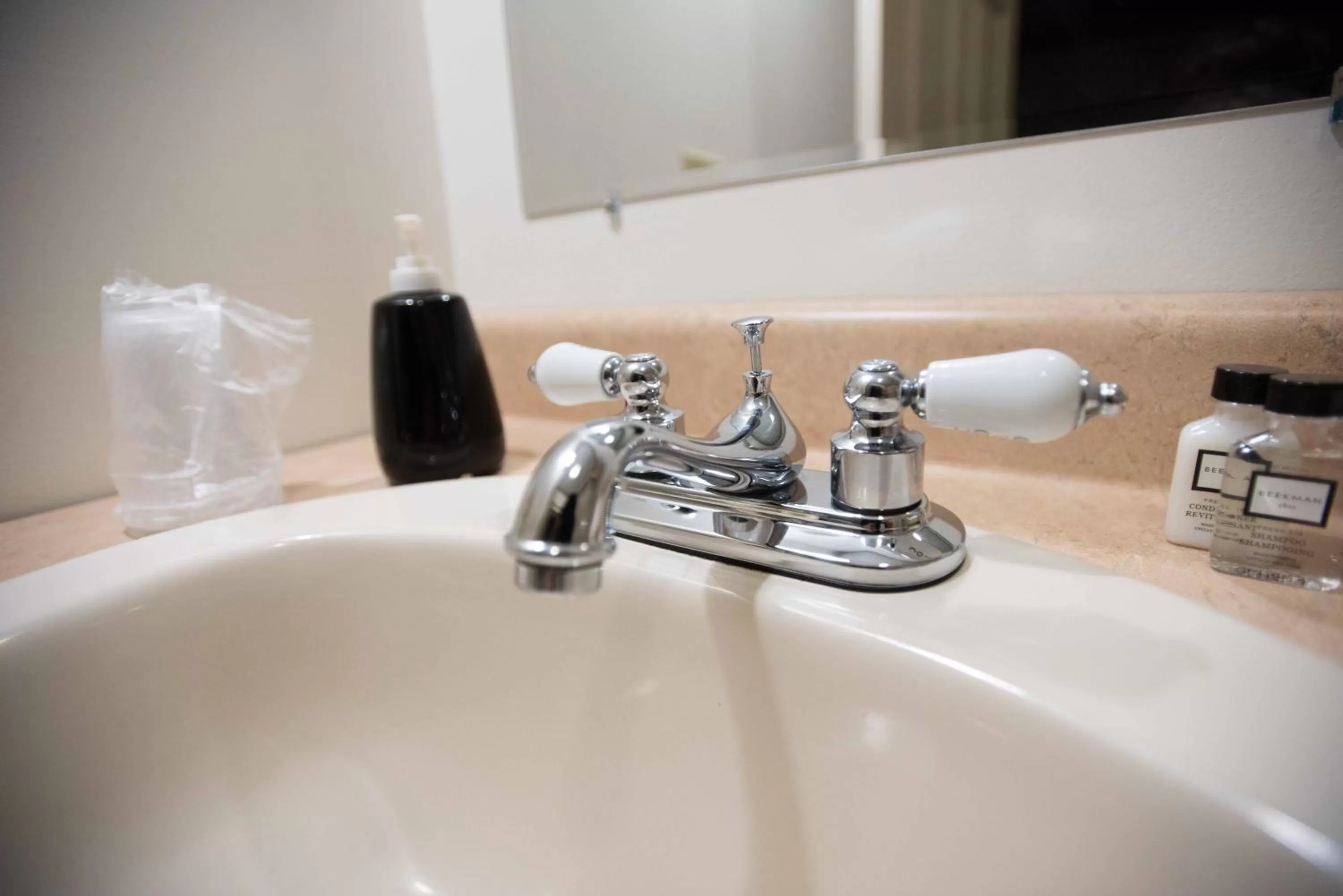 Bathroom in Blue Spruce Motel