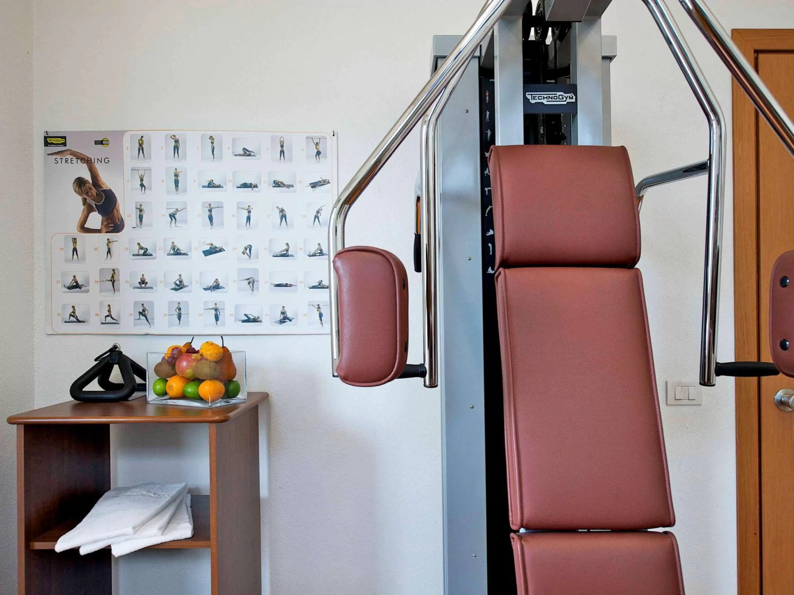 On site in Novotel Roma Est