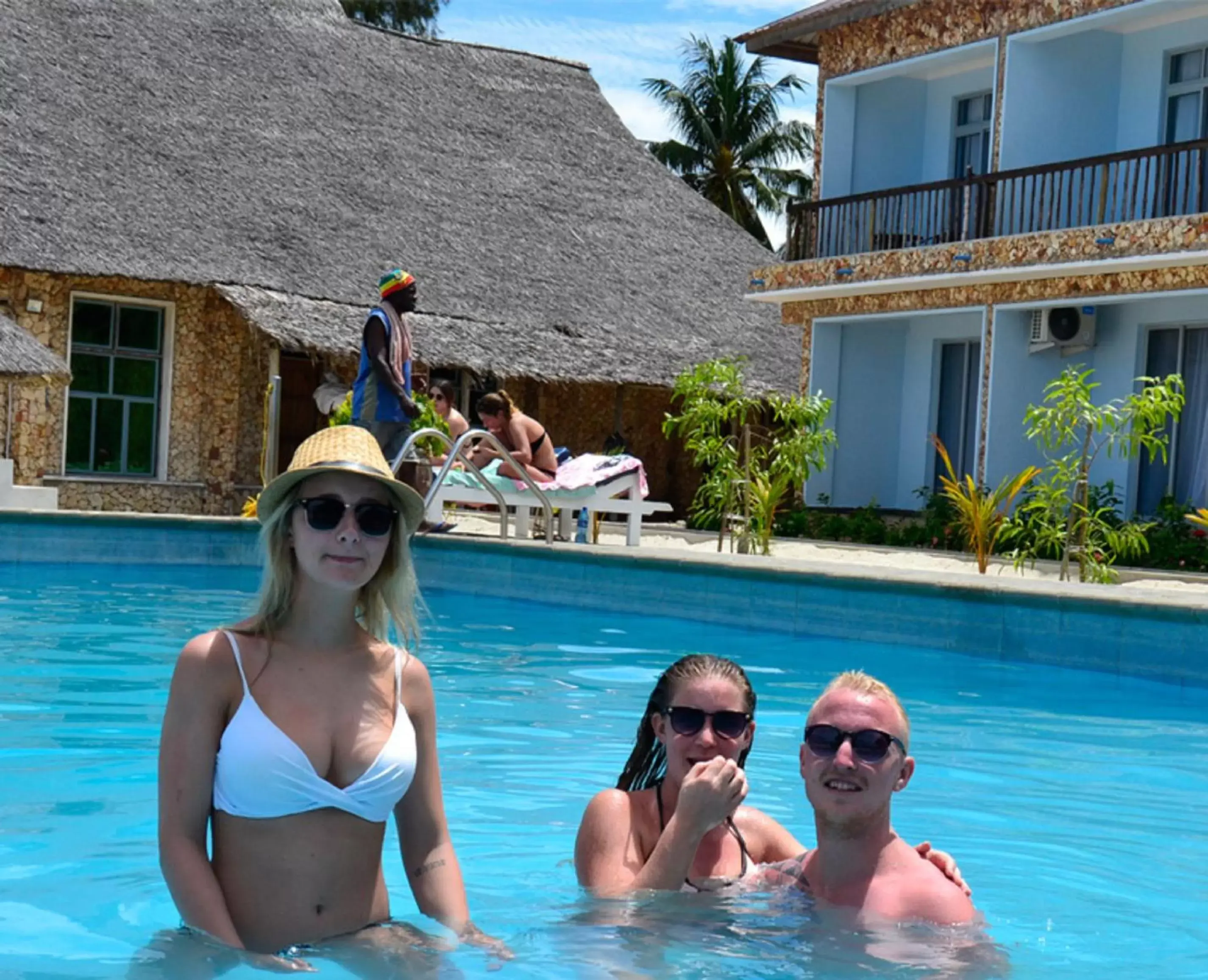 Pool view, Swimming Pool in Serene Beach Resort Pool view, Swimming Pool in Serene Beach Resort