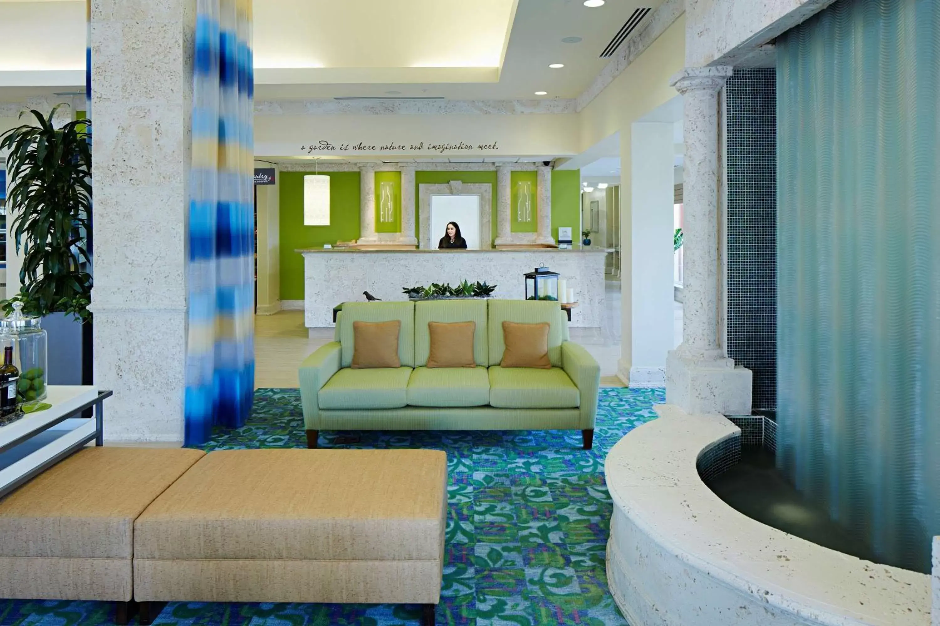 Lobby or reception in Hilton Garden Inn Orlando International Drive North