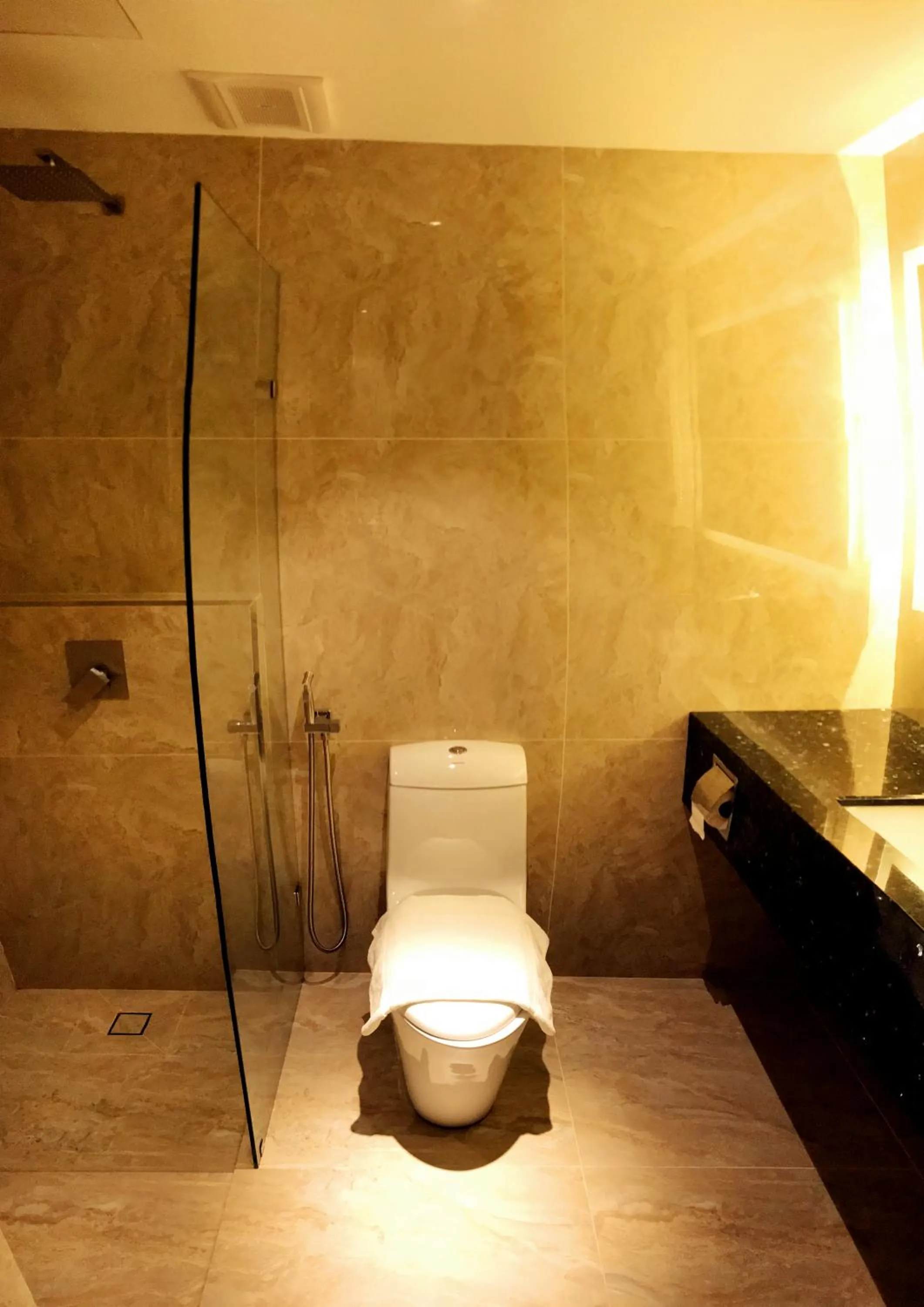 Shower in Hotel Legend Boutique