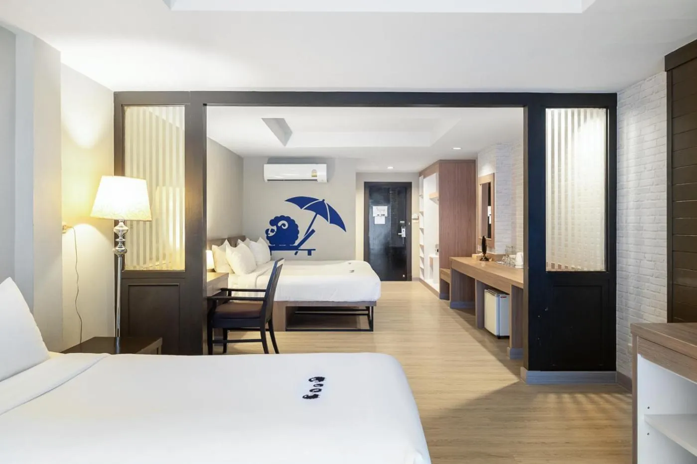 Bed in Kokotel Phuket Patong