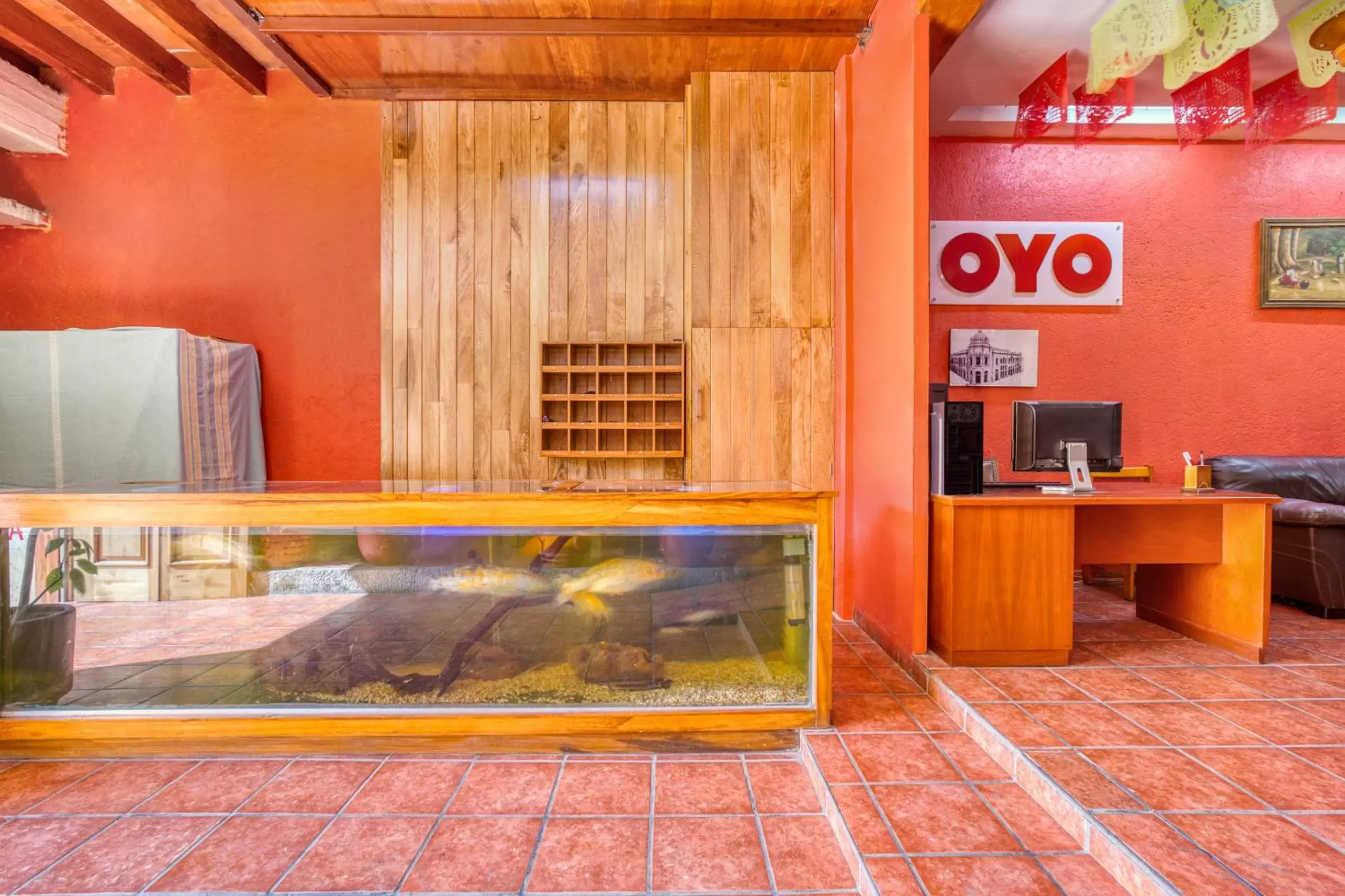 Lobby or reception in OYO Hotel Mi casa, Oaxaca centro