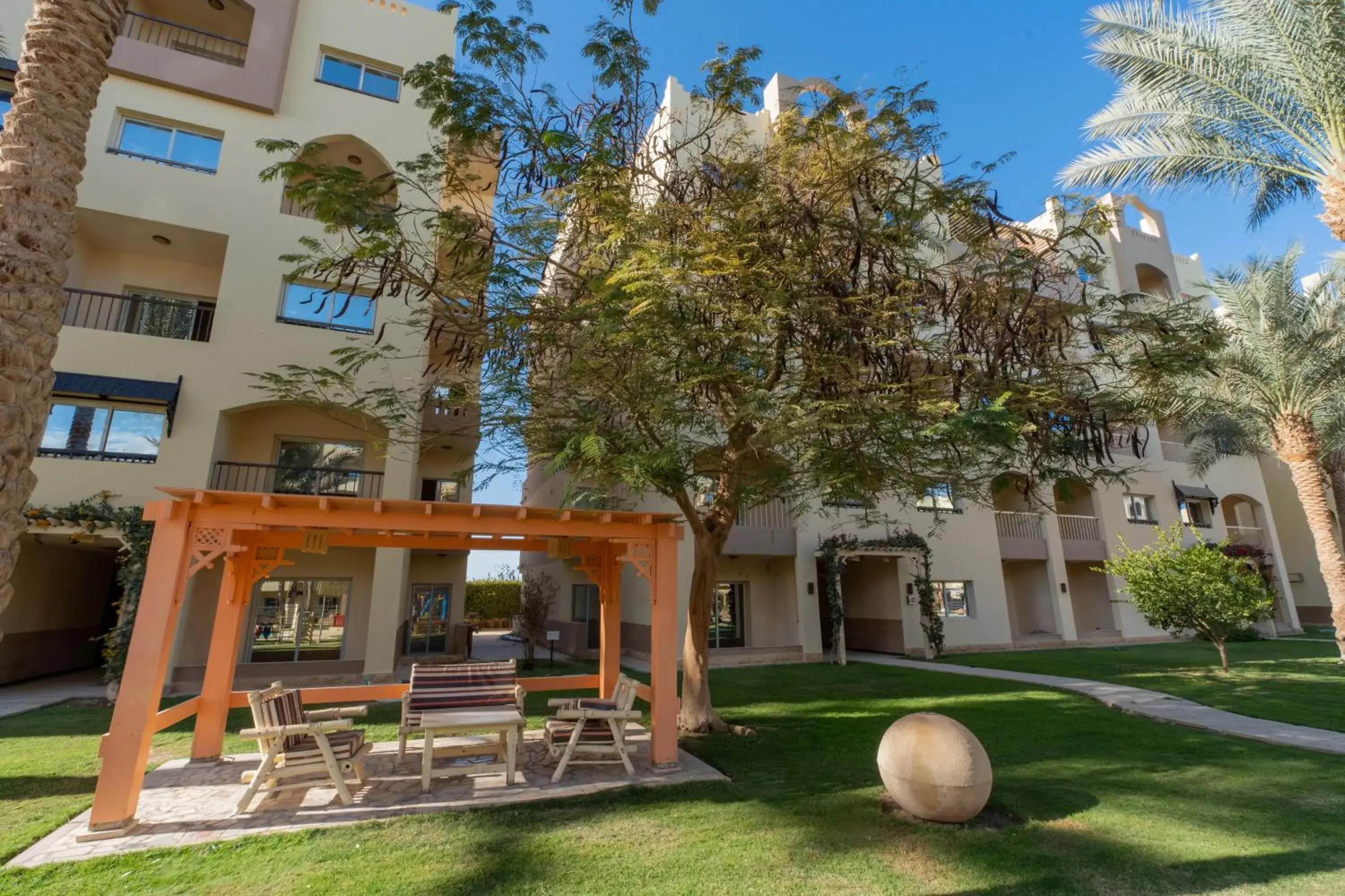 Property building in El Karma Beach Resort & Aqua Park - Hurghada Property building in El Karma Beach Resort & Aqua Park - Hurghada