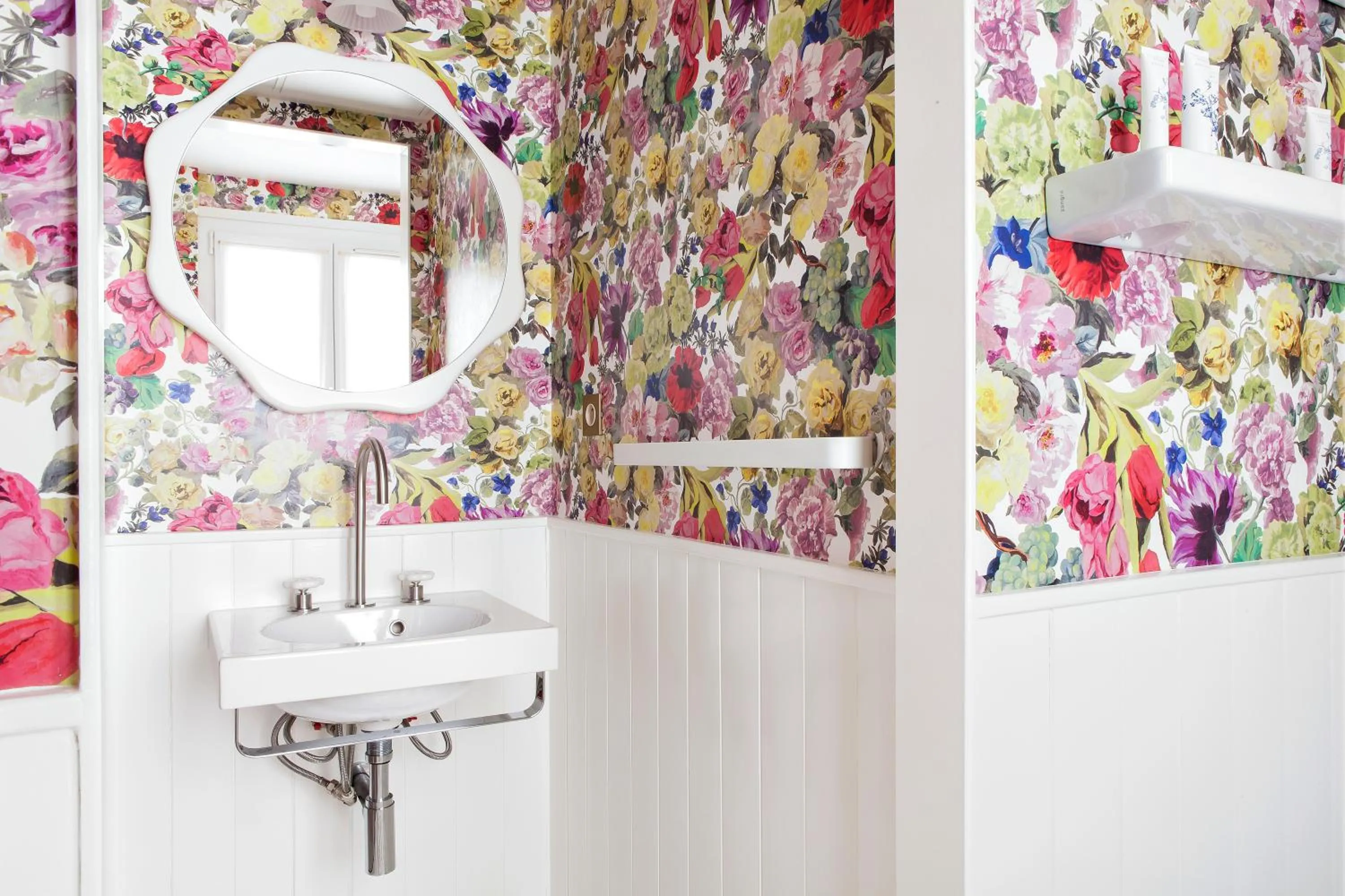 Bathroom in Hôtel Bienvenue