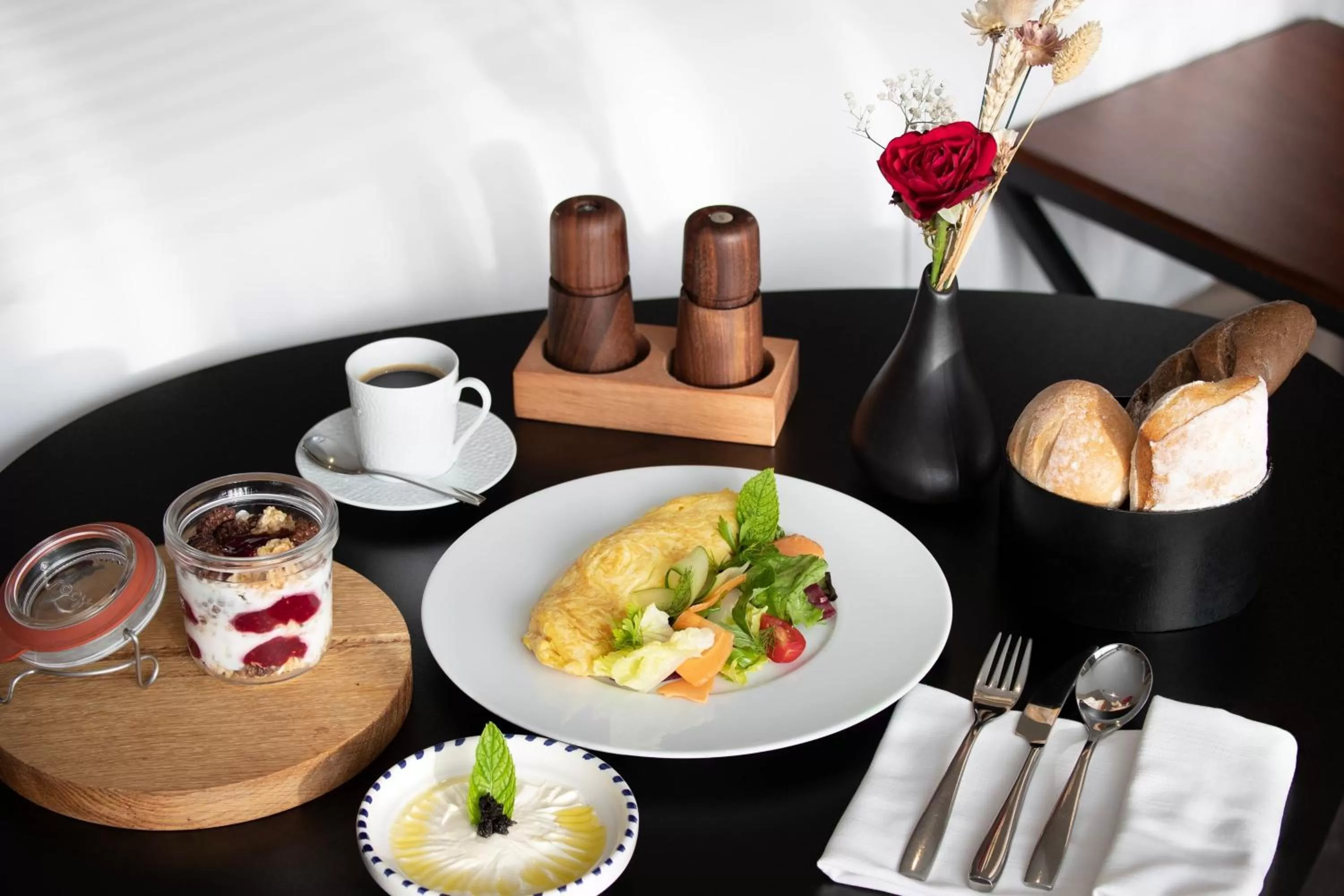 Breakfast in Tunis Marriott Hotel