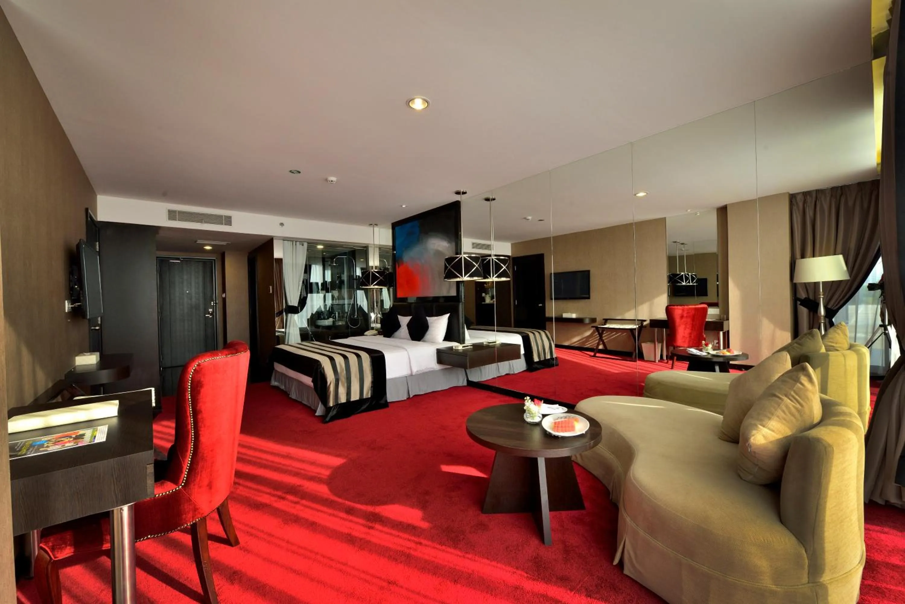 TV and multimedia, Bed in Amaroossa Cosmo Jakarta