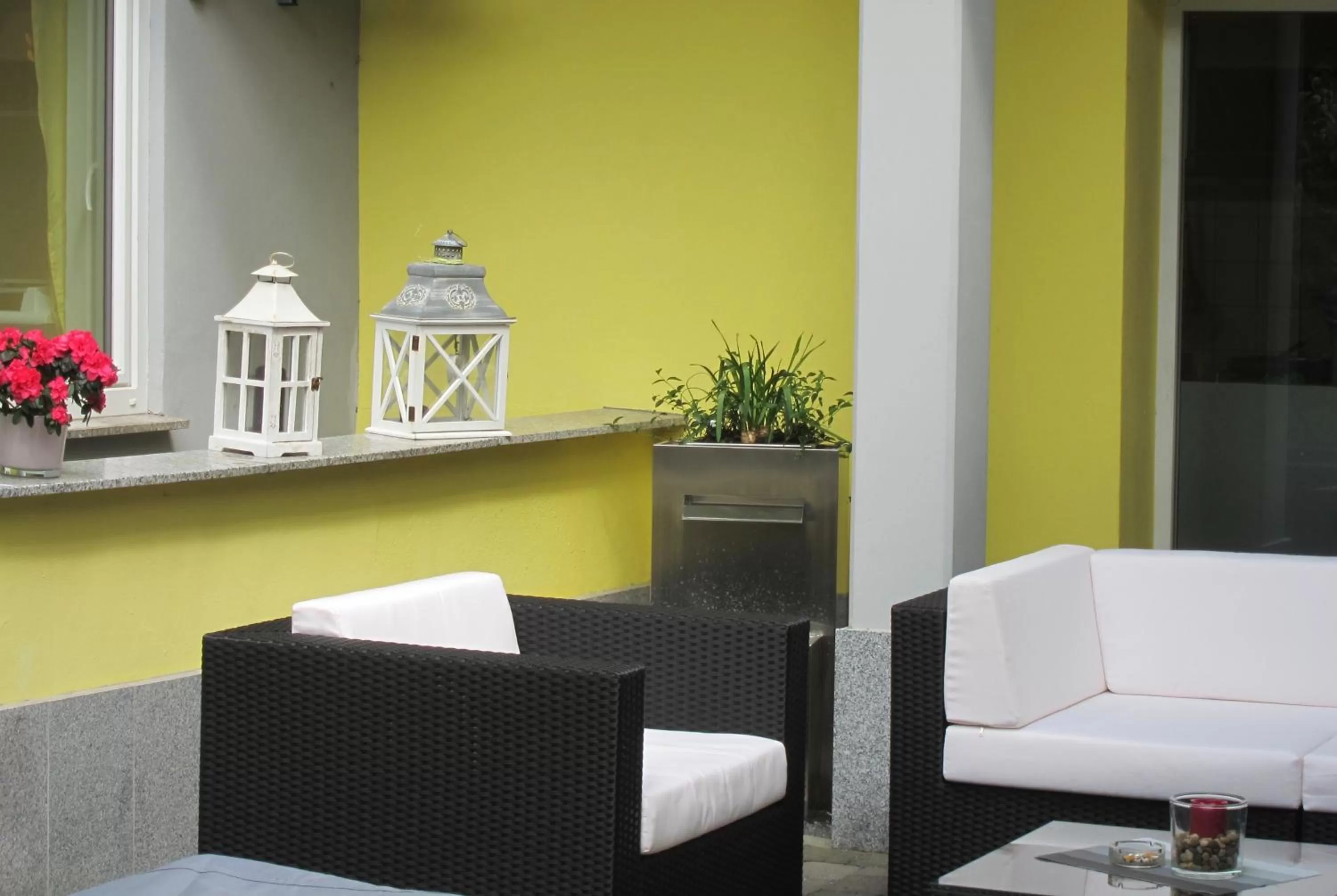 Property building in Boutique-garni Hotel Papillon