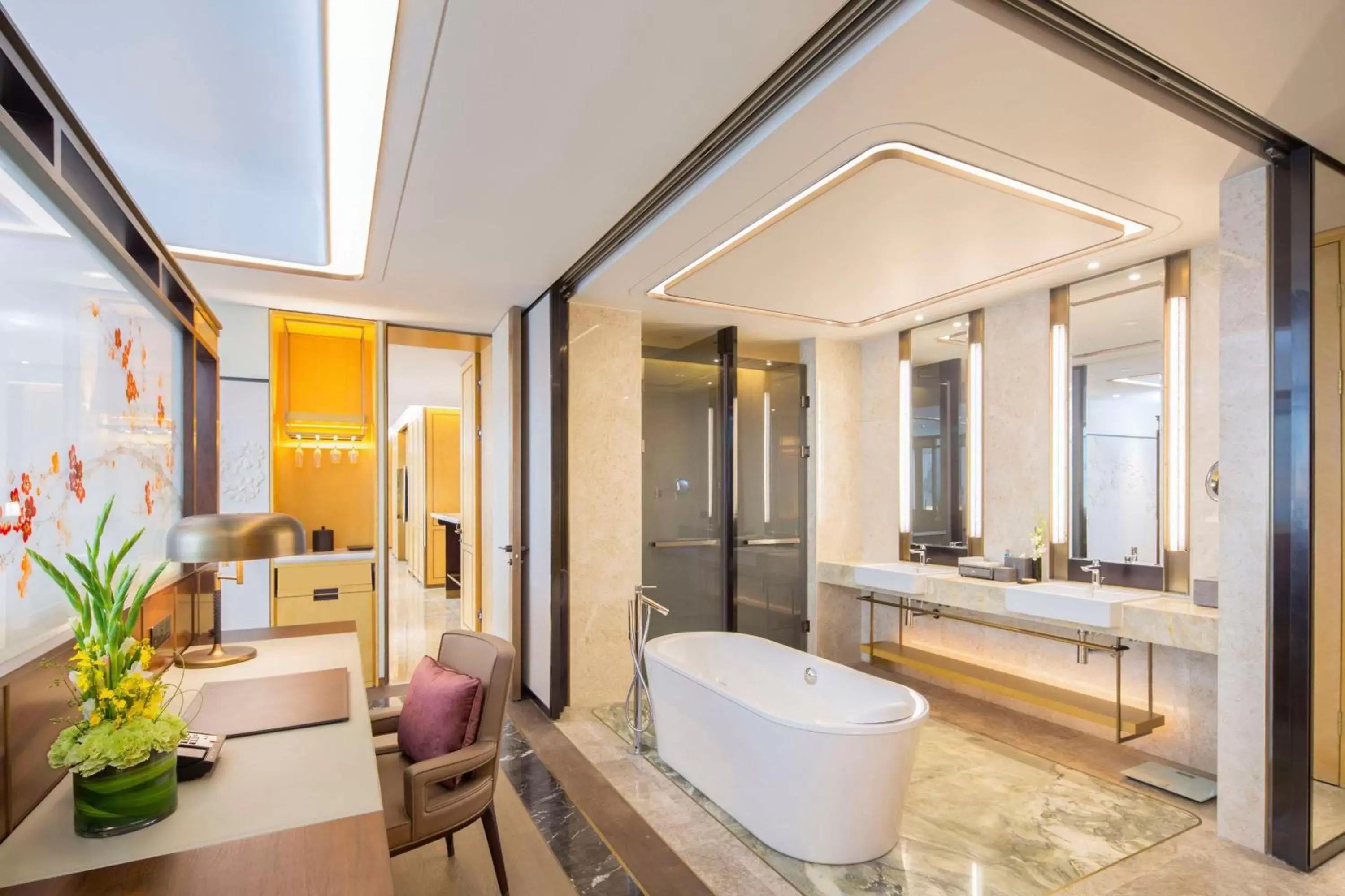 Bedroom, Bathroom in Kempinski Hotel Fuzhou
