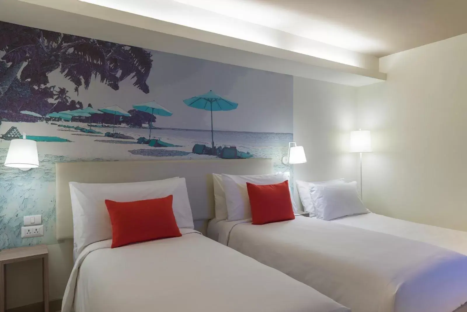 Bed in Travelodge Pattaya