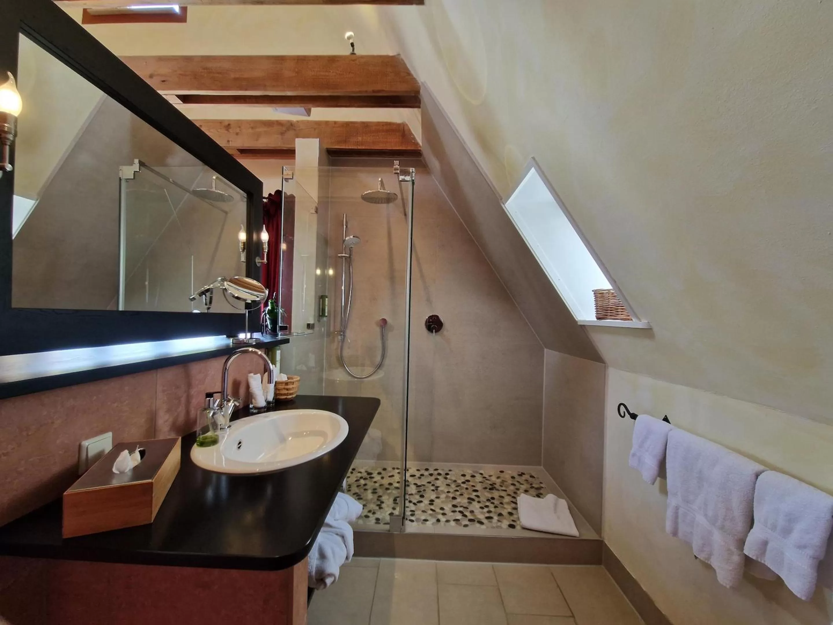 Shower in Laurentius Boutique-Hotel & Restaurant