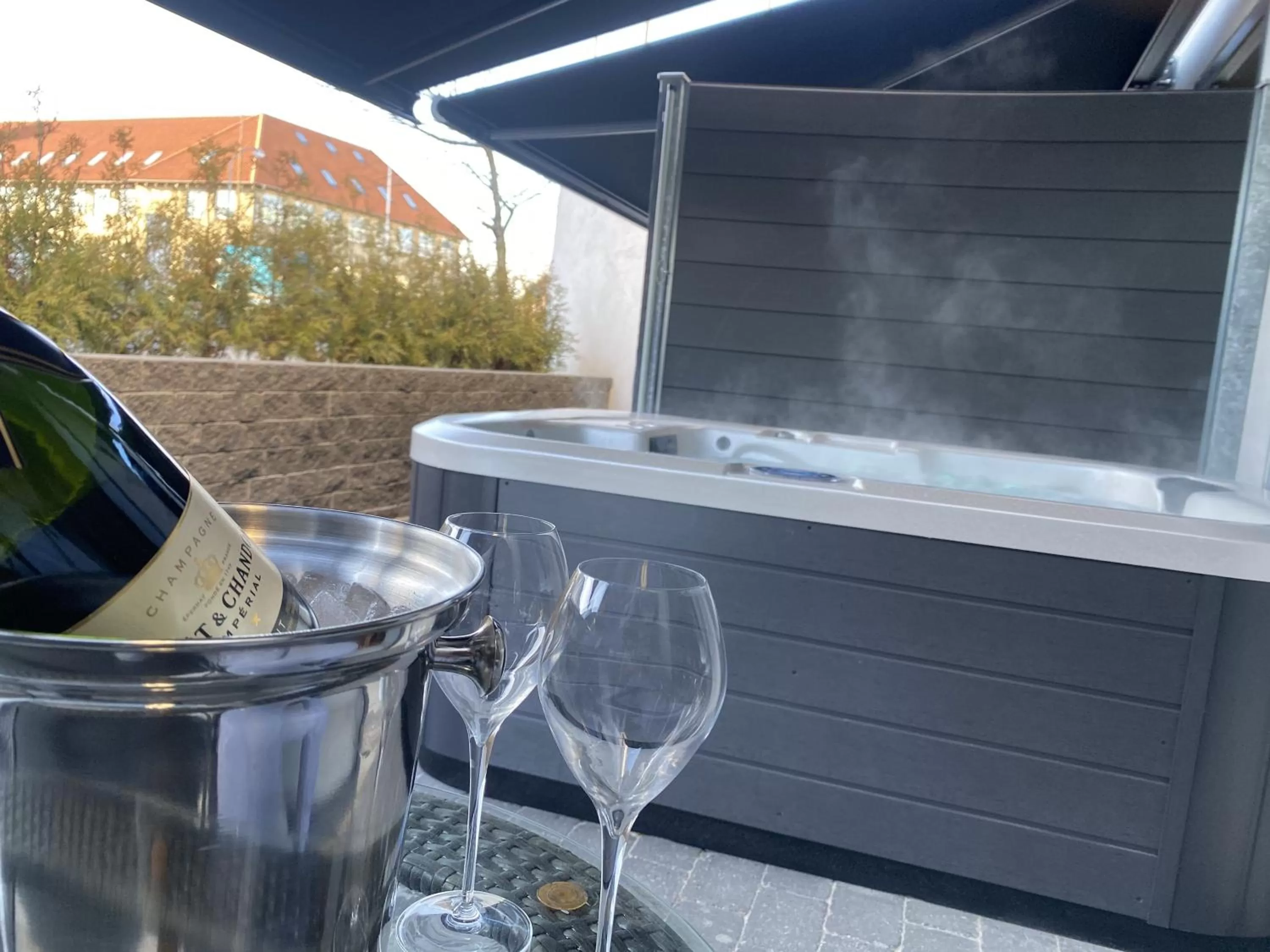 Hot Tub in A Hotels Glostrup