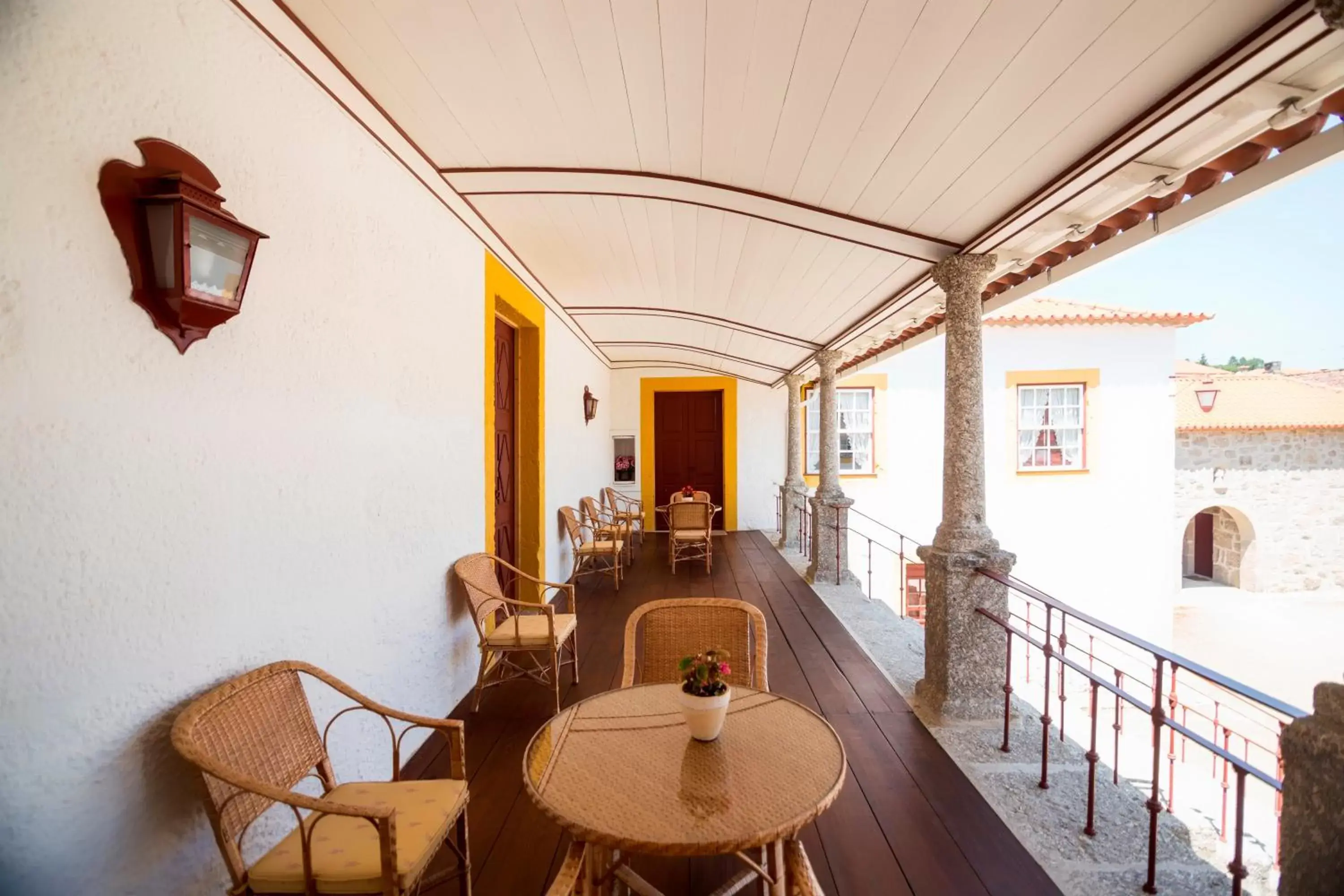 Balcony/Terrace in Casa da Portela de Sampriz