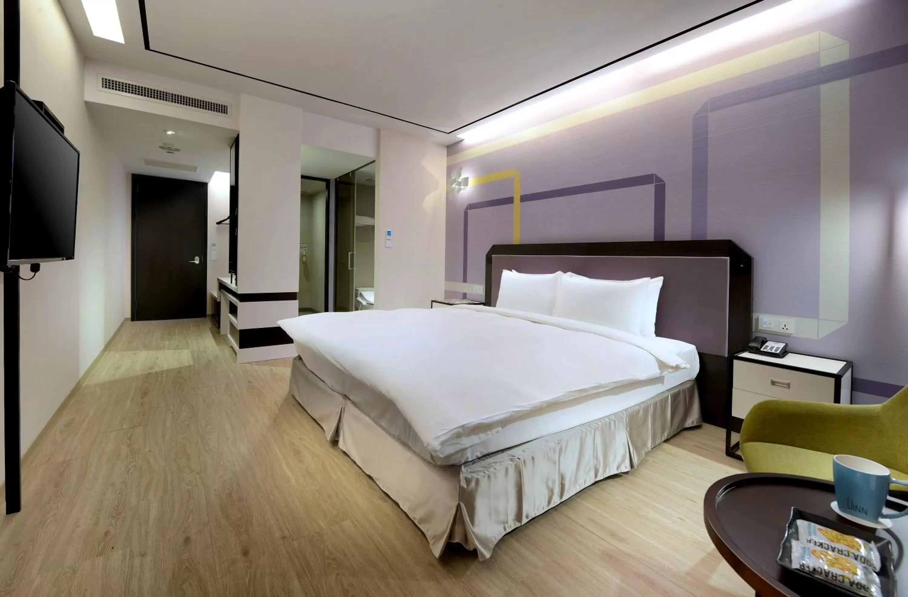 Photo of the whole room, Bed in Uinn Business Hotel-Shihlin