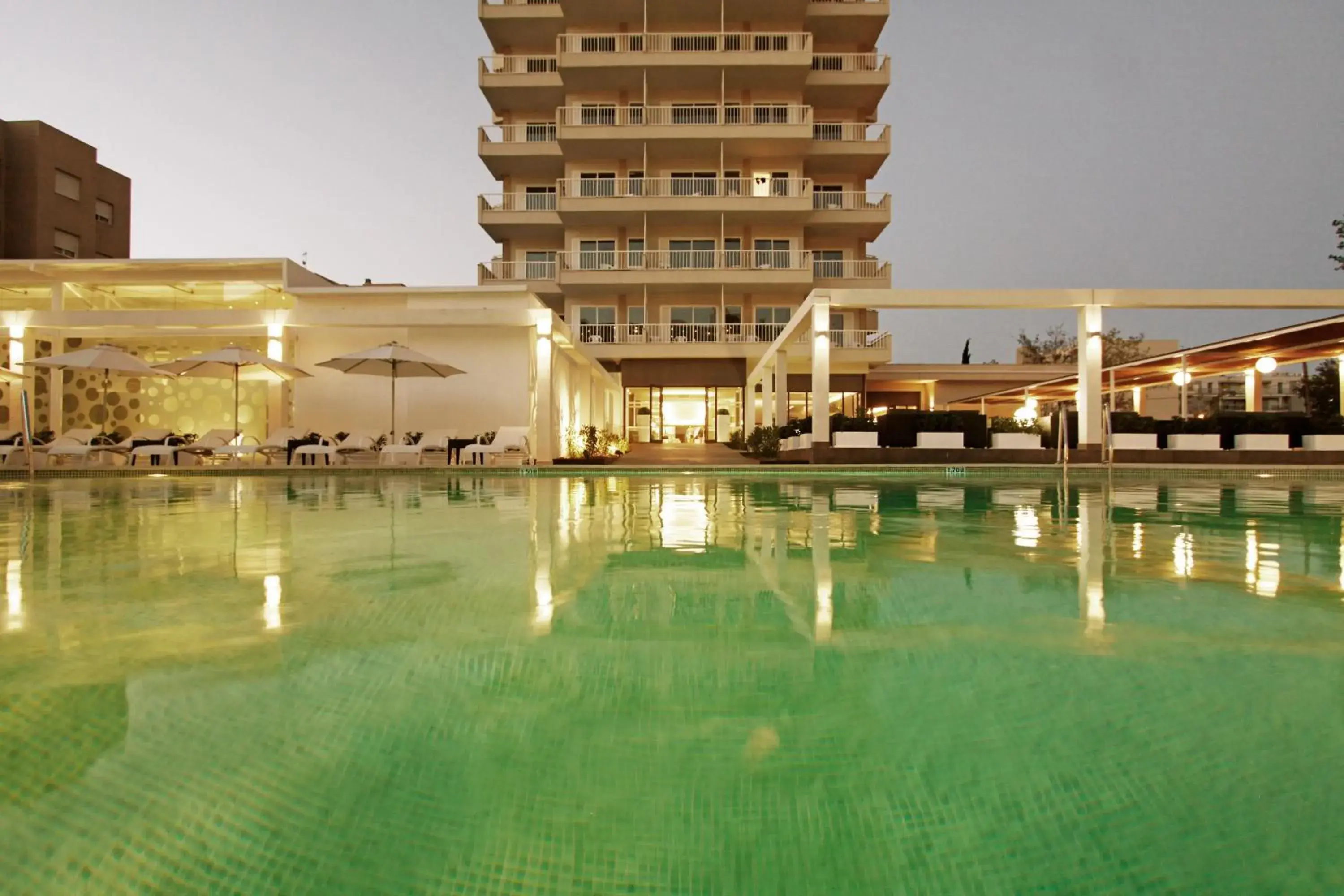 Property building, Swimming Pool in BG Caballero