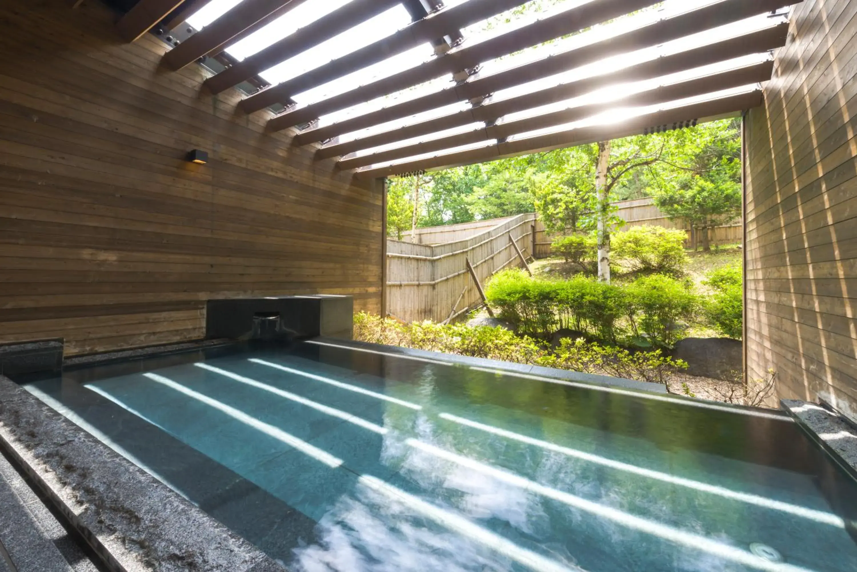 Hot Spring Bath, Swimming Pool in Hakuba Tokyu Hotel