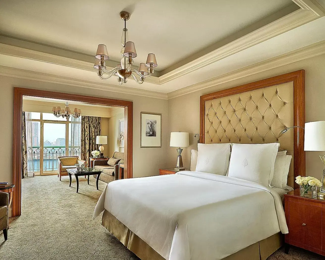 Bedroom in Four Seasons Hotel Cairo at Nile Plaza