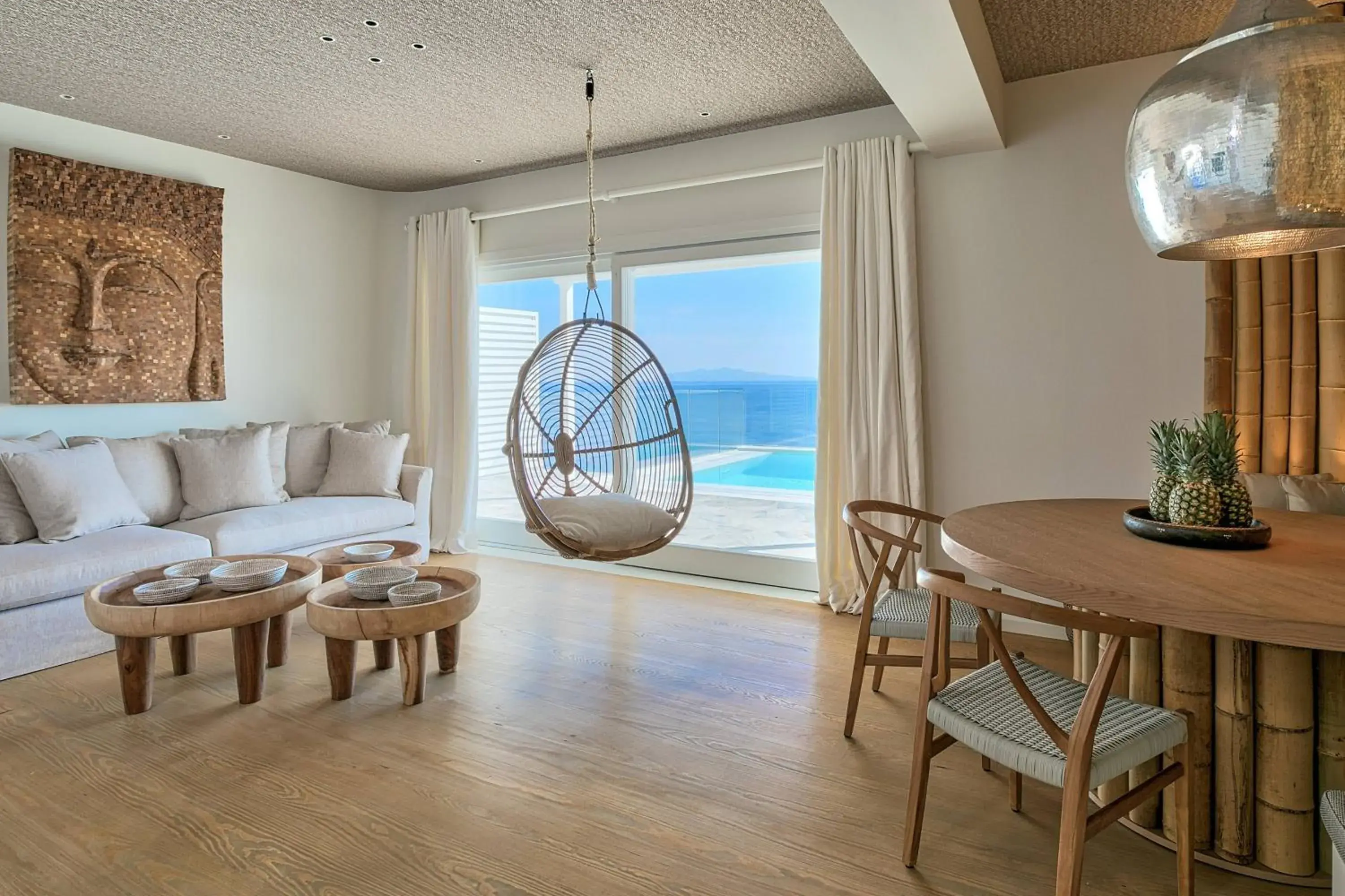 Living room, Seating Area in Santa Marina, a Luxury Collection Resort, Mykonos