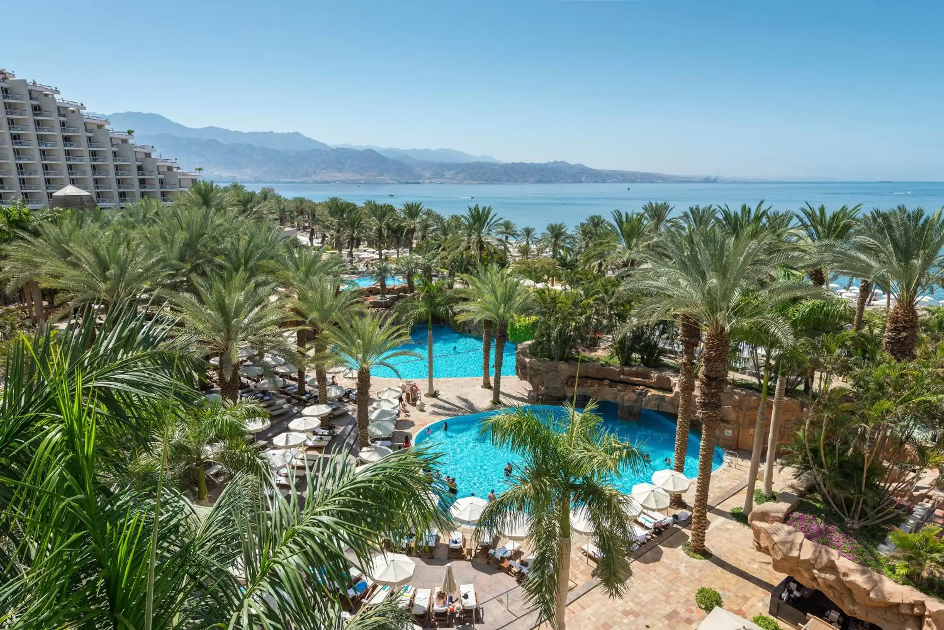 View (from property/room), Pool View in Royal Beach Eilat by Isrotel Exclusive