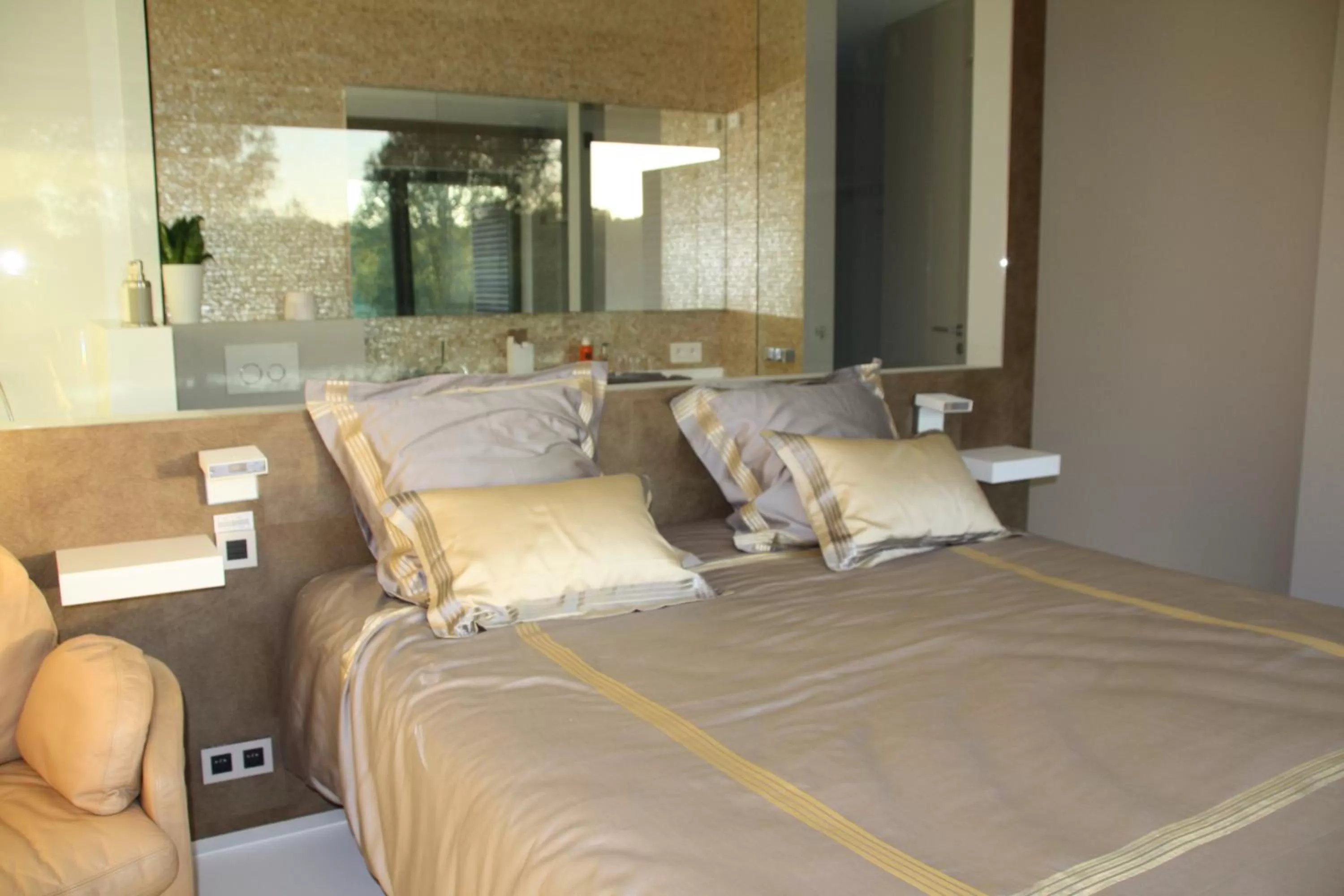 Decorative detail, Bed in B&B The View Bis