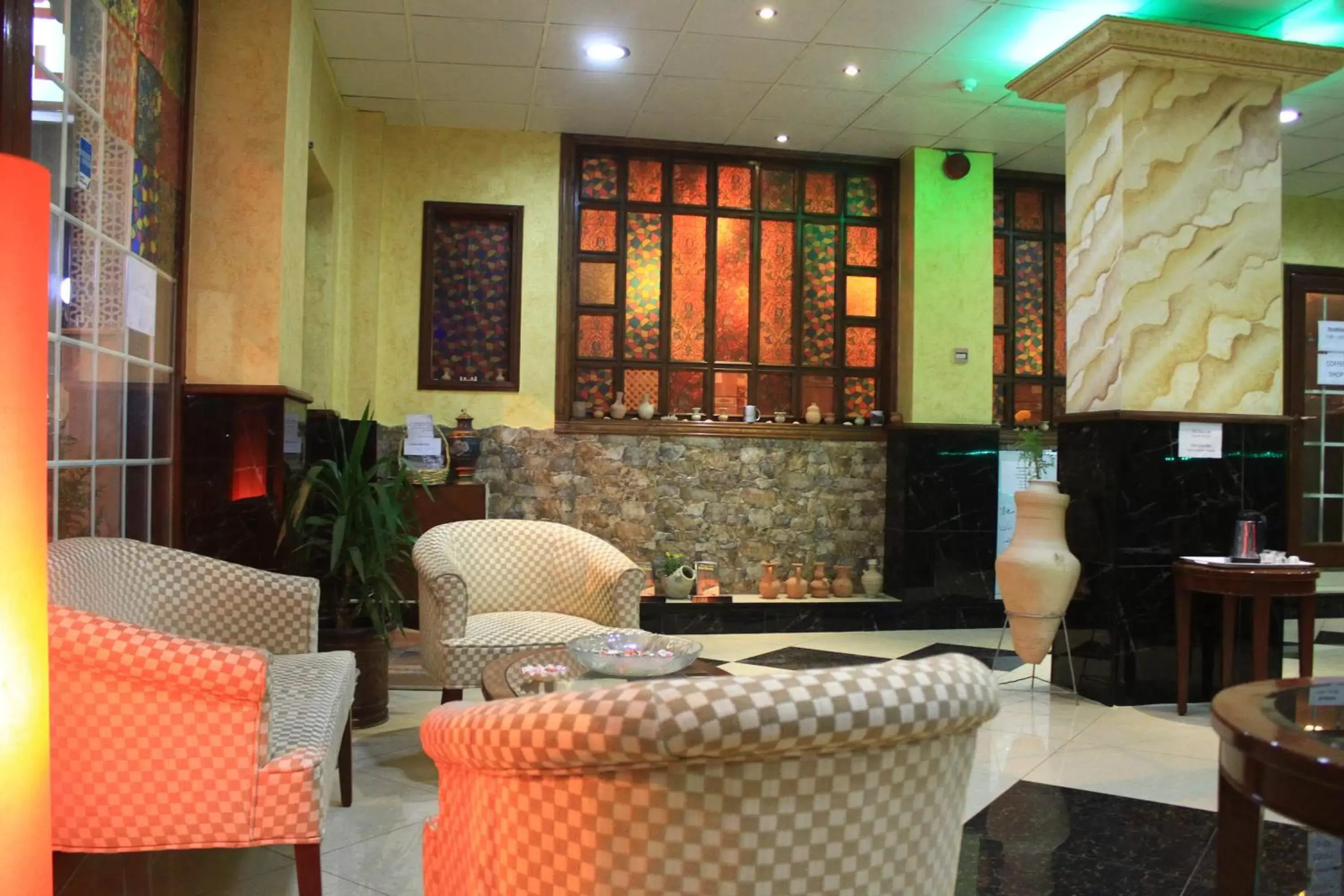 Lobby or reception, Lounge/Bar in Amman Pasha Hotel