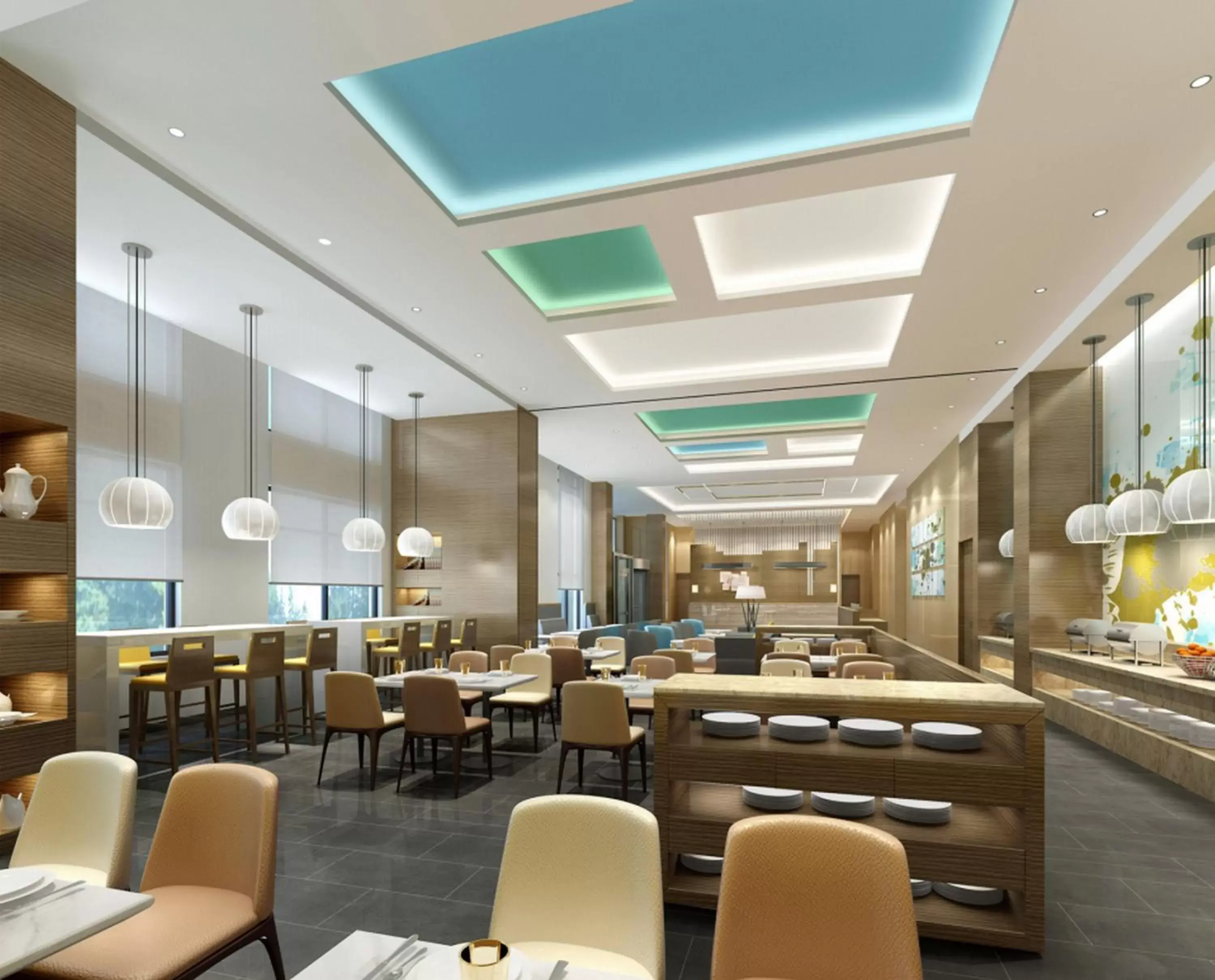 Restaurant/places to eat in Holiday Inn Express Langfang Park View by IHG Restaurant/places to eat in Holiday Inn Express Langfang Park View by IHG