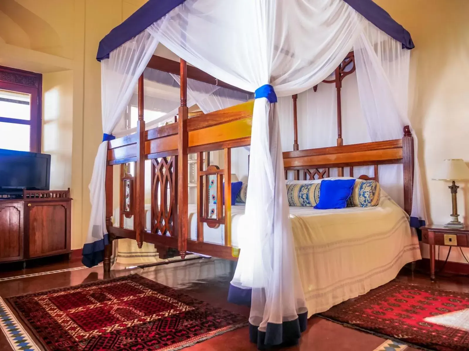 Bed in Zanzibar Serena Hotel Bed in Zanzibar Serena Hotel