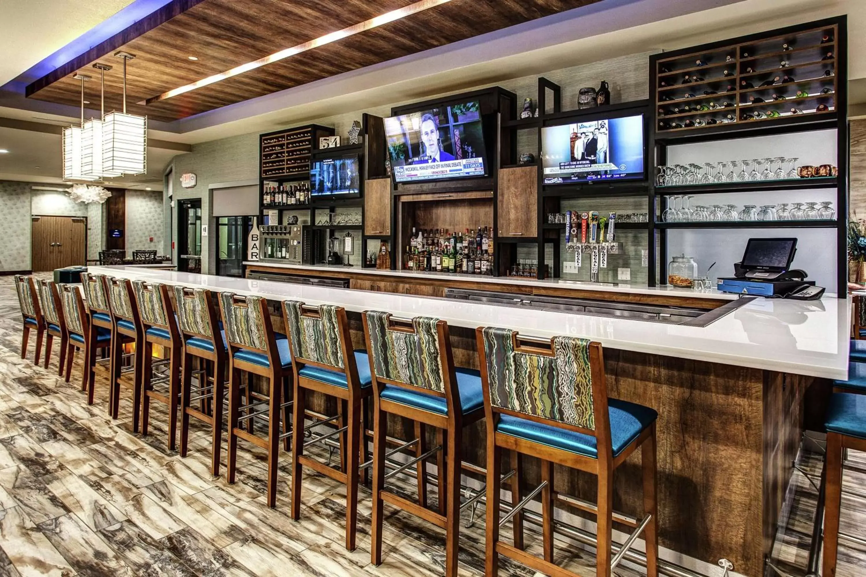 Lounge or bar, Lounge/Bar in Hilton Garden Inn Topeka