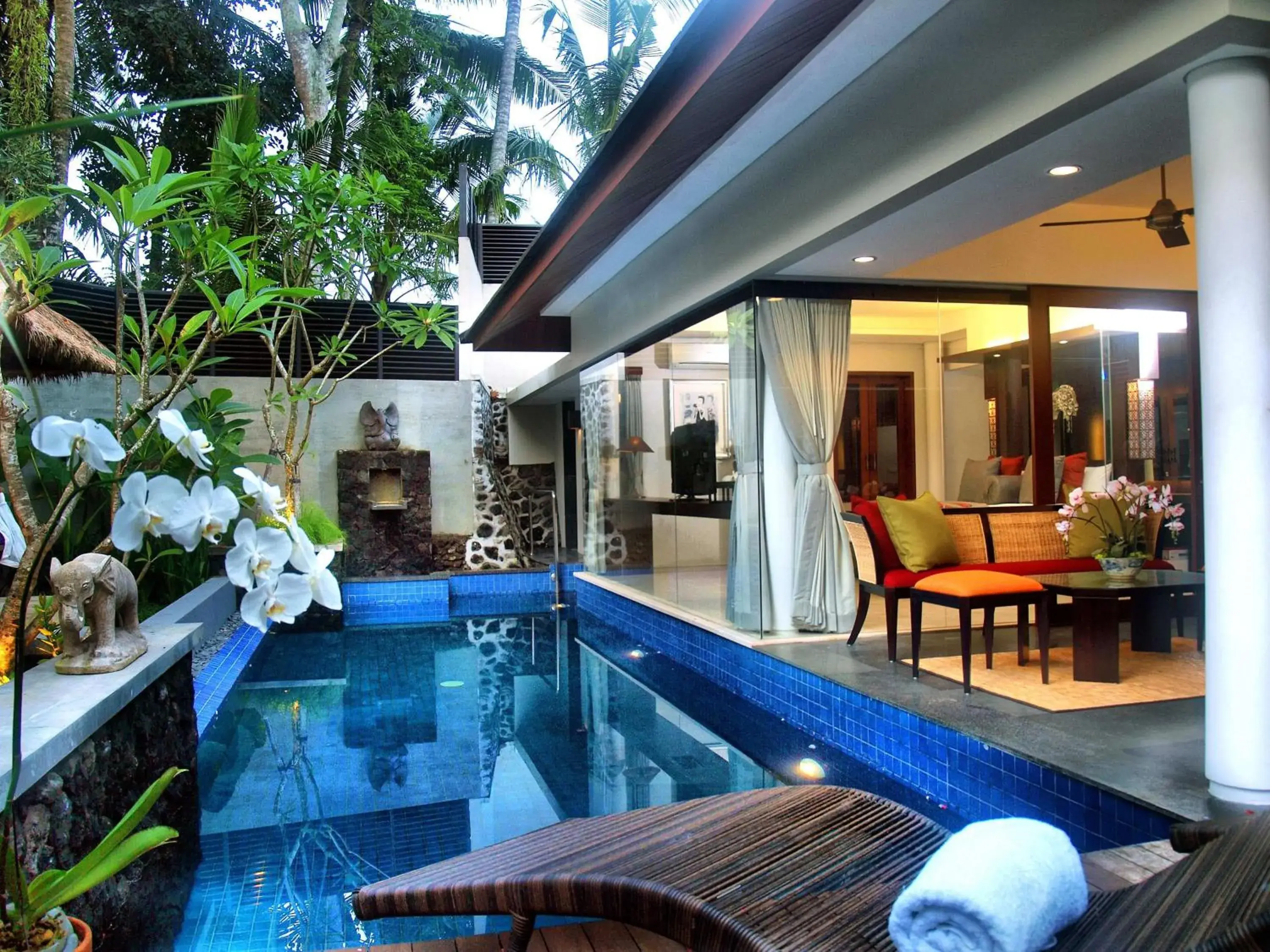 Swimming pool in Royal Kamuela Villas & Suites at Monkey Forest Ubud - Adult Only Swimming pool in Royal Kamuela Villas & Suites at Monkey Forest Ubud - Adult Only