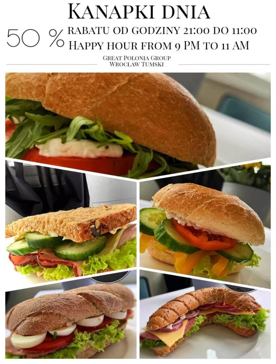 Food and drinks in Great Polonia Wrocław Tumski