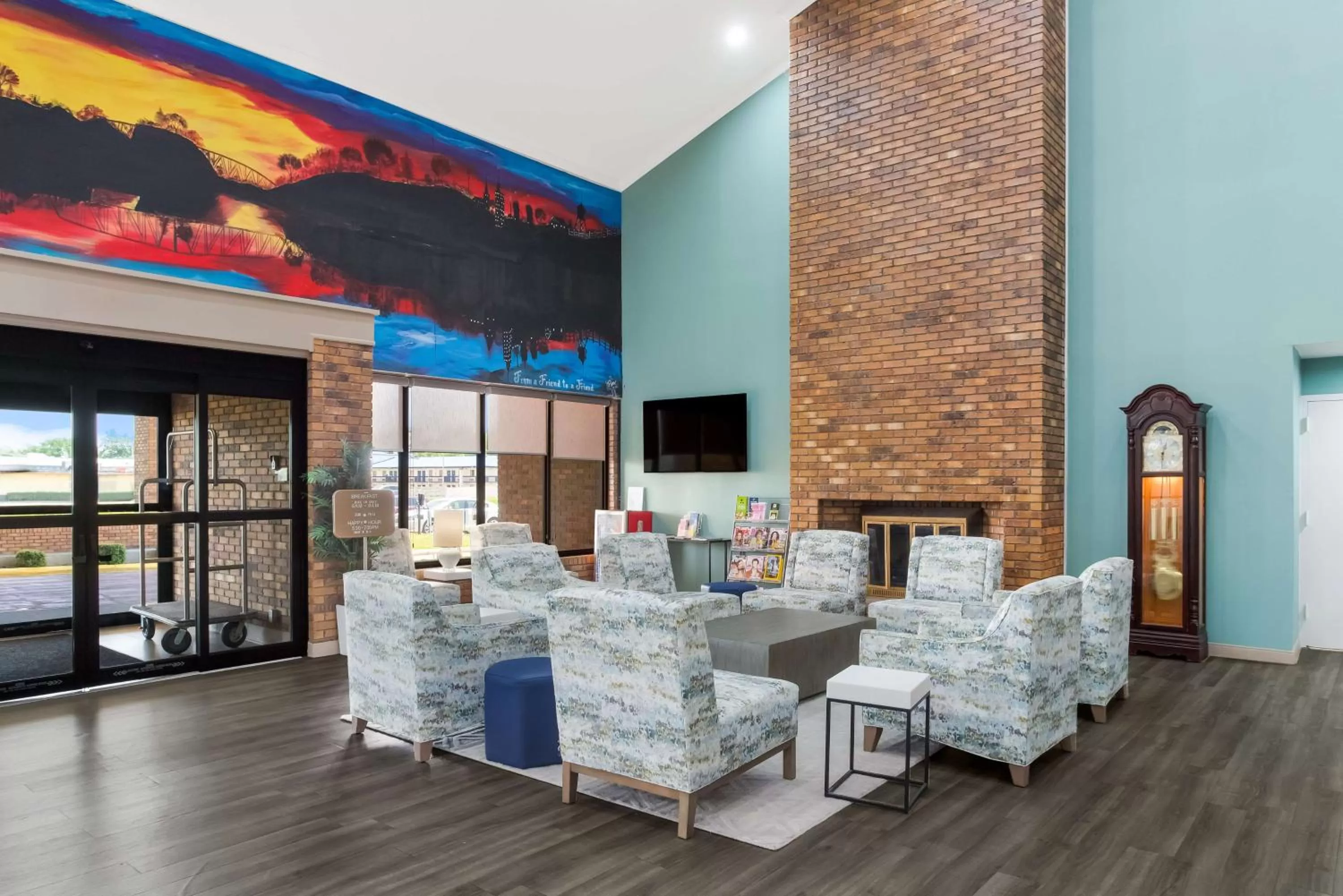 Lobby or reception in SureStay Plus Hotel by Best Western Greenwood