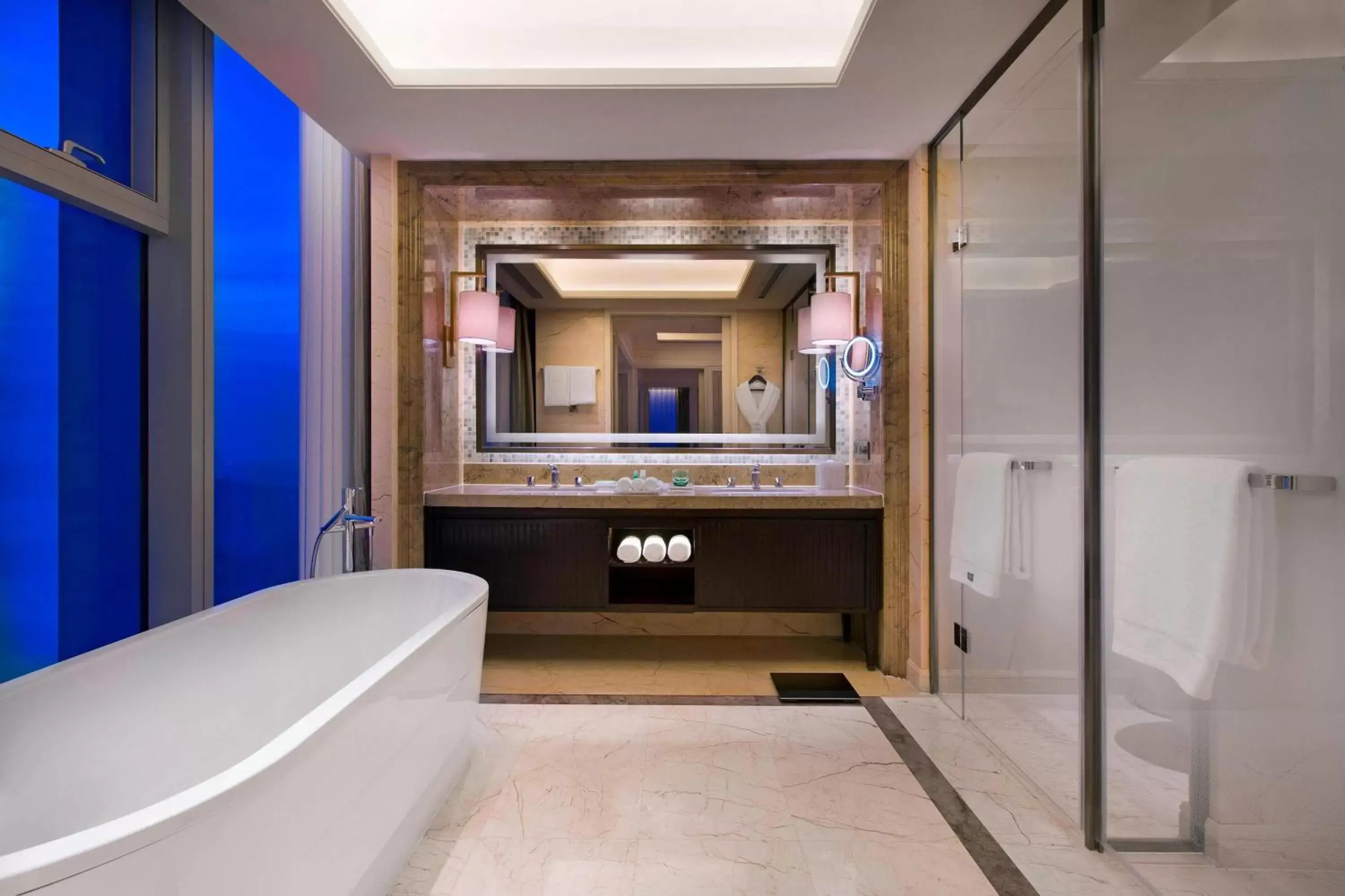 Bathroom in The Westin Qingdao - Instagrammable