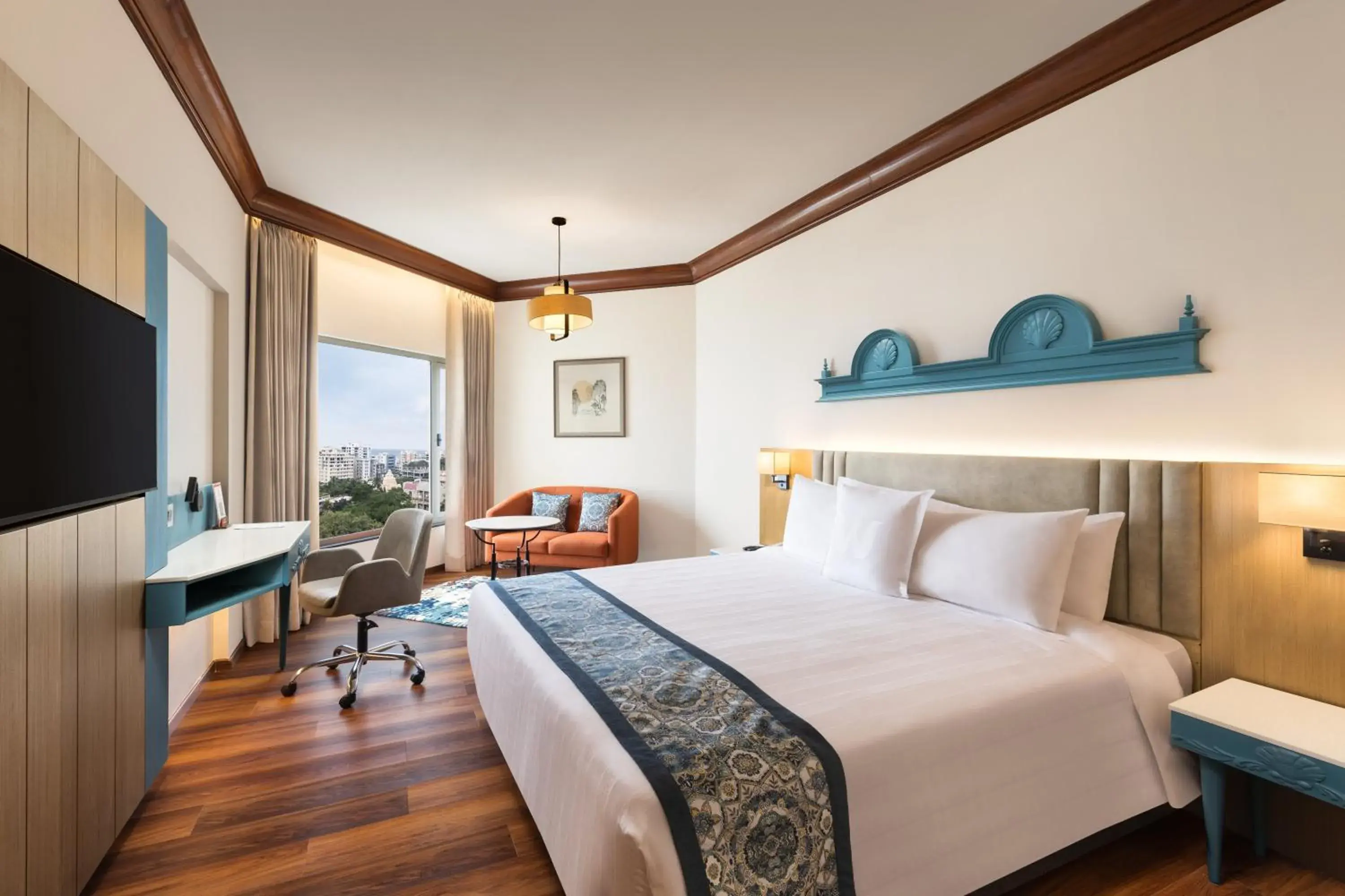 Bed in Welcomhotel by ITC Hotels, Devee Grand Bay, Visakhapatnam