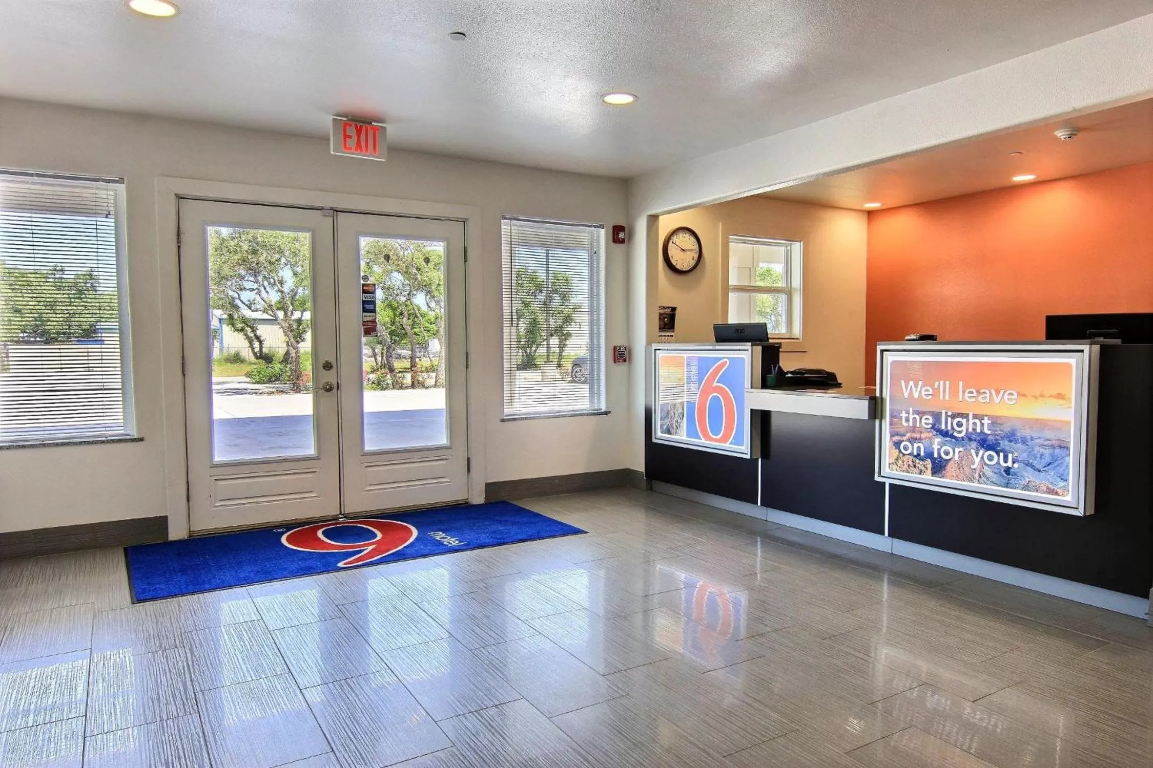 Lobby or reception in Motel 6-Rockport, TX