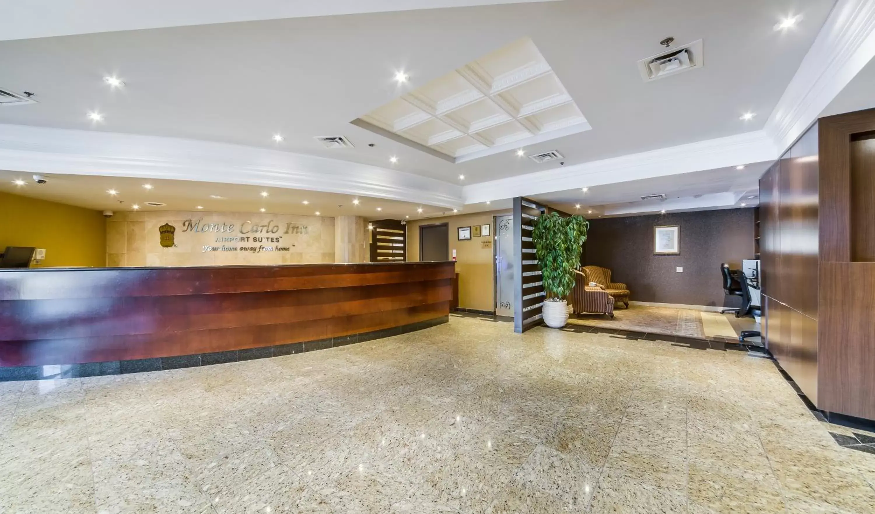 Lobby or reception, Lobby/Reception in Monte Carlo Inn Airport Suites