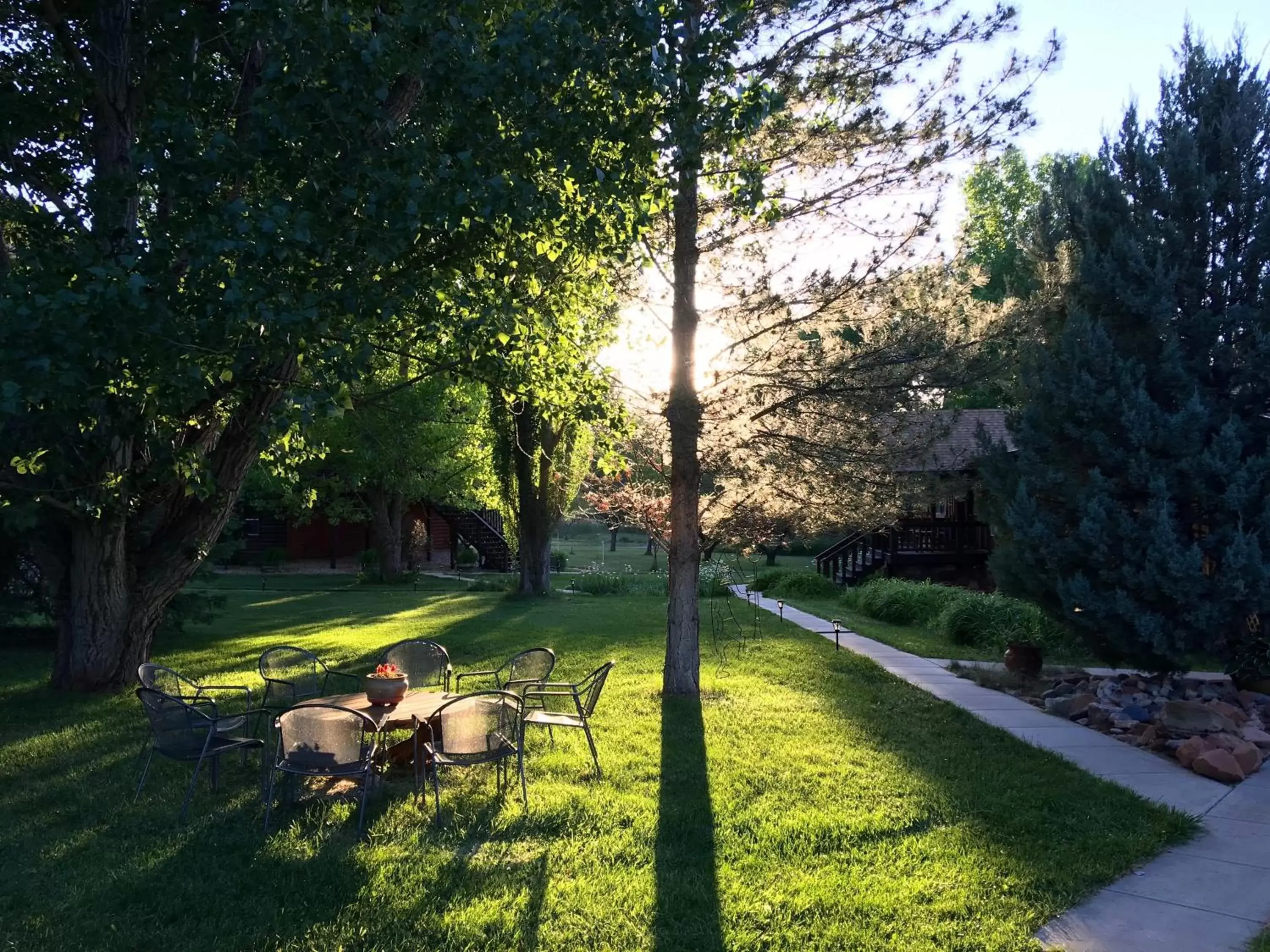 Garden in Castle Valley Inn