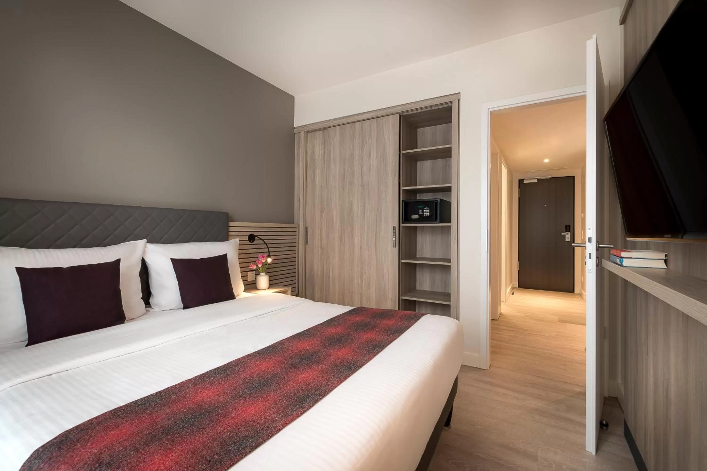 Bedroom, Bed in Citadines Arnulfpark Munich