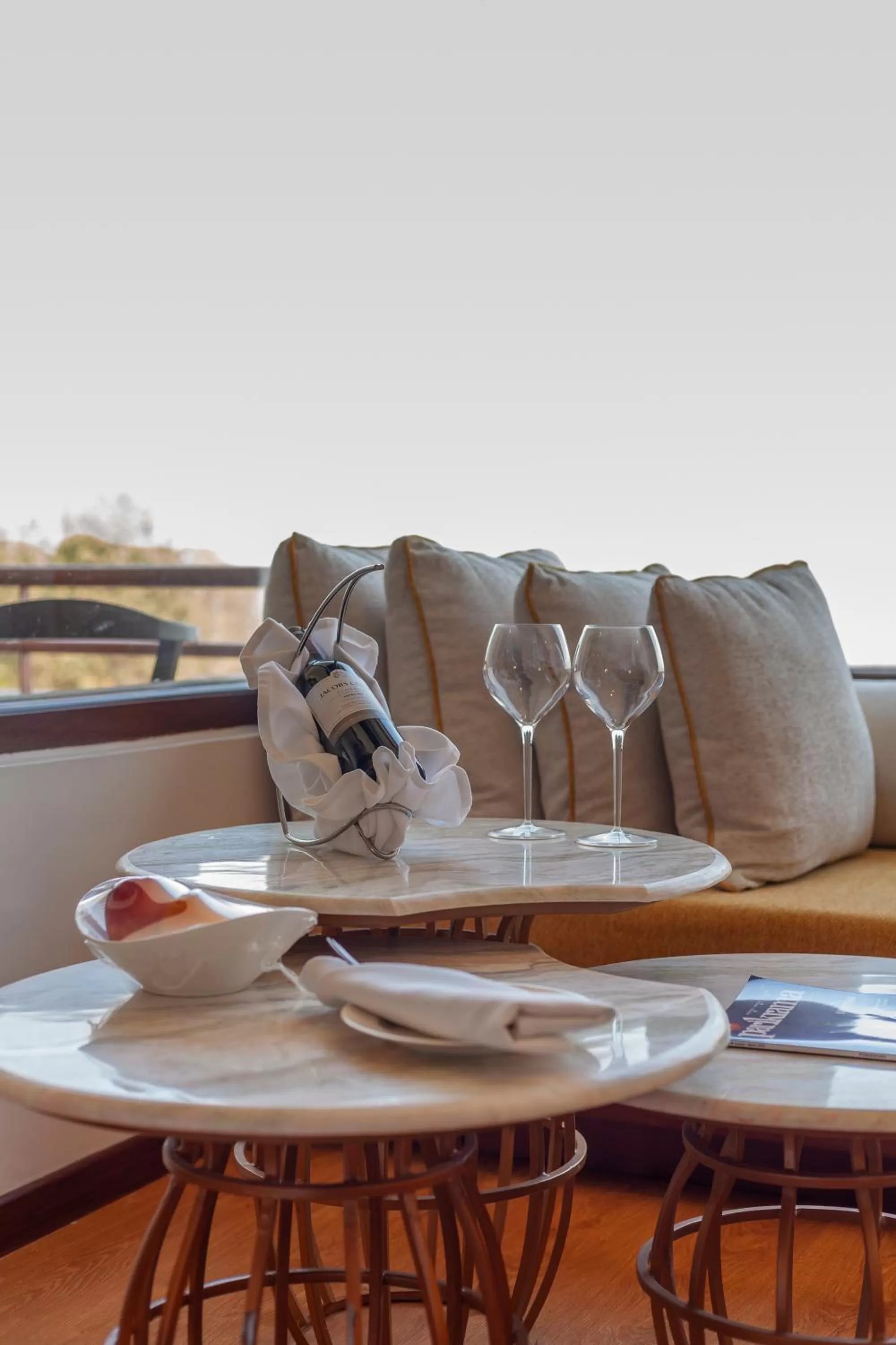 Seating area in Hotel Annapurna View Sarangkot